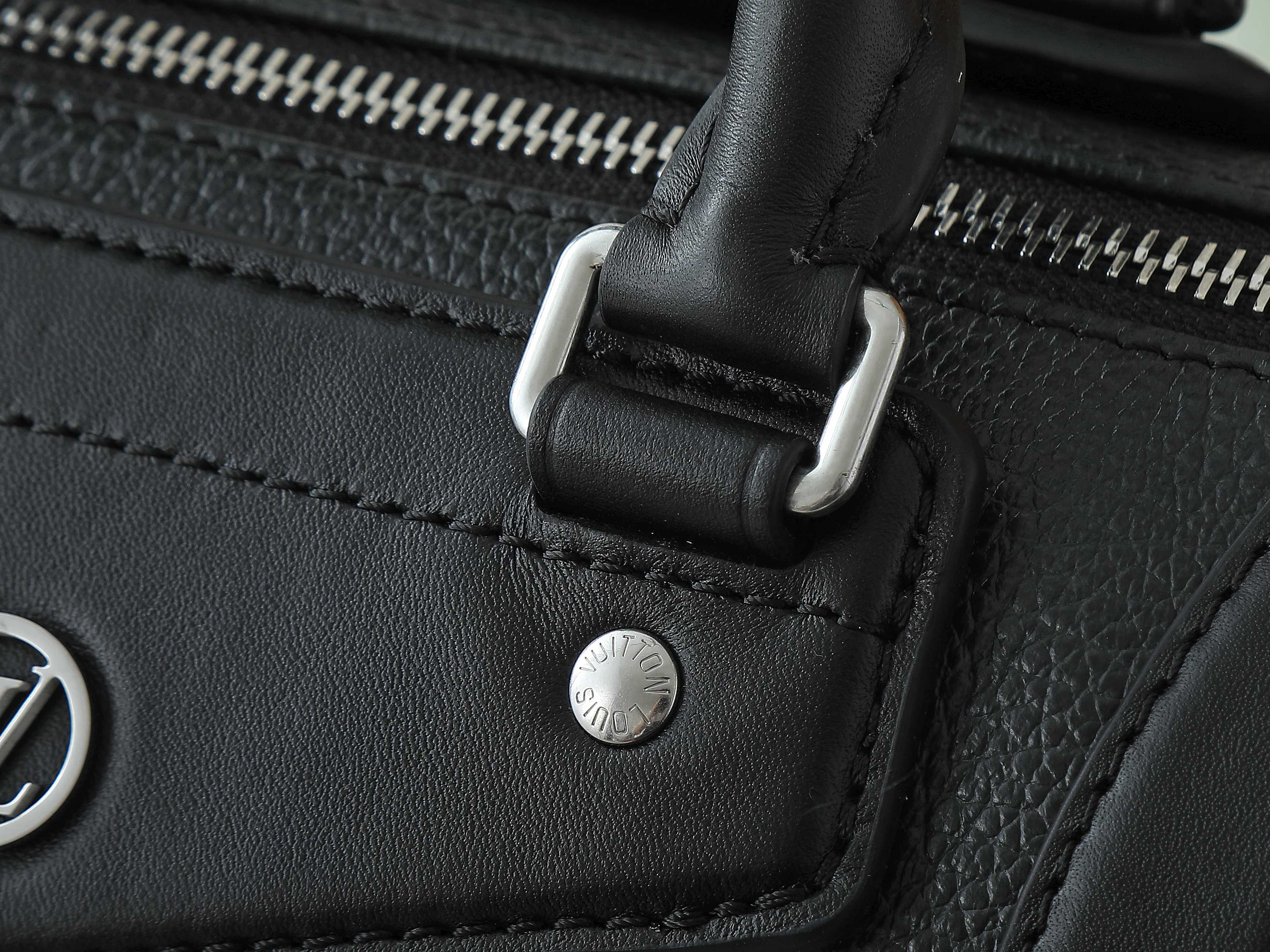 Lv Biker Pm Handbag H27 Black Lambskin Leather M14514