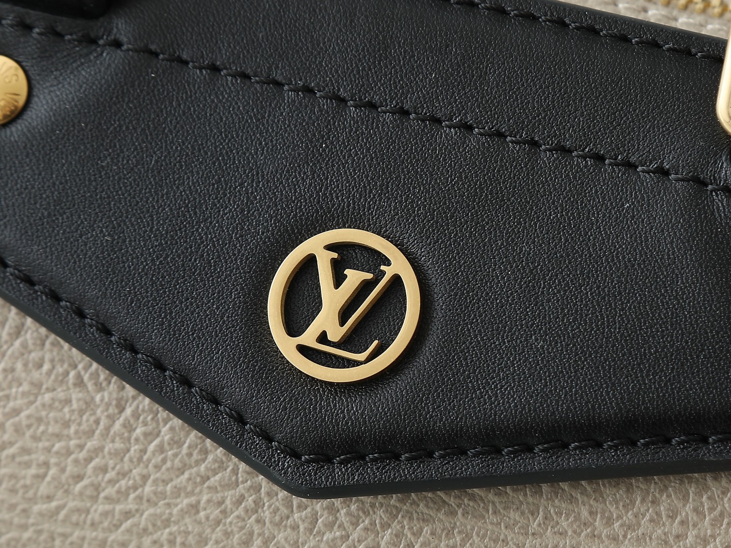 Lv Biker Pm Handbag H27 Grey Lambskin Leather M14514