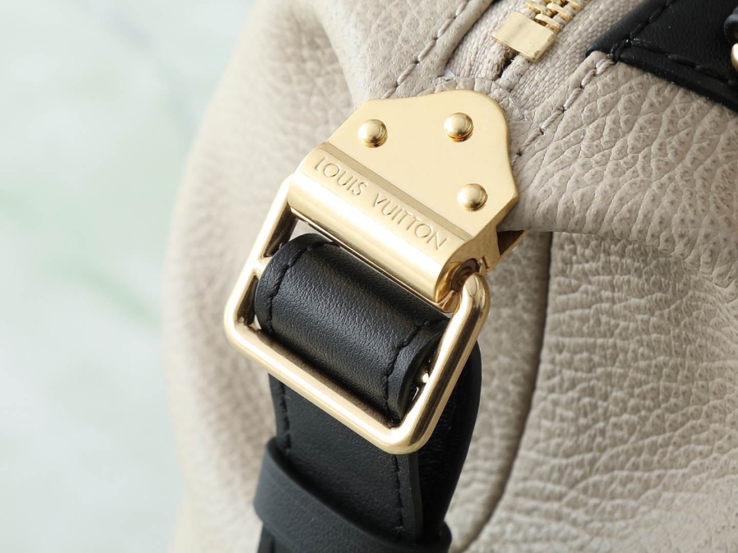 Lv Biker Pm Handbag H27 Grey Lambskin Leather M14514