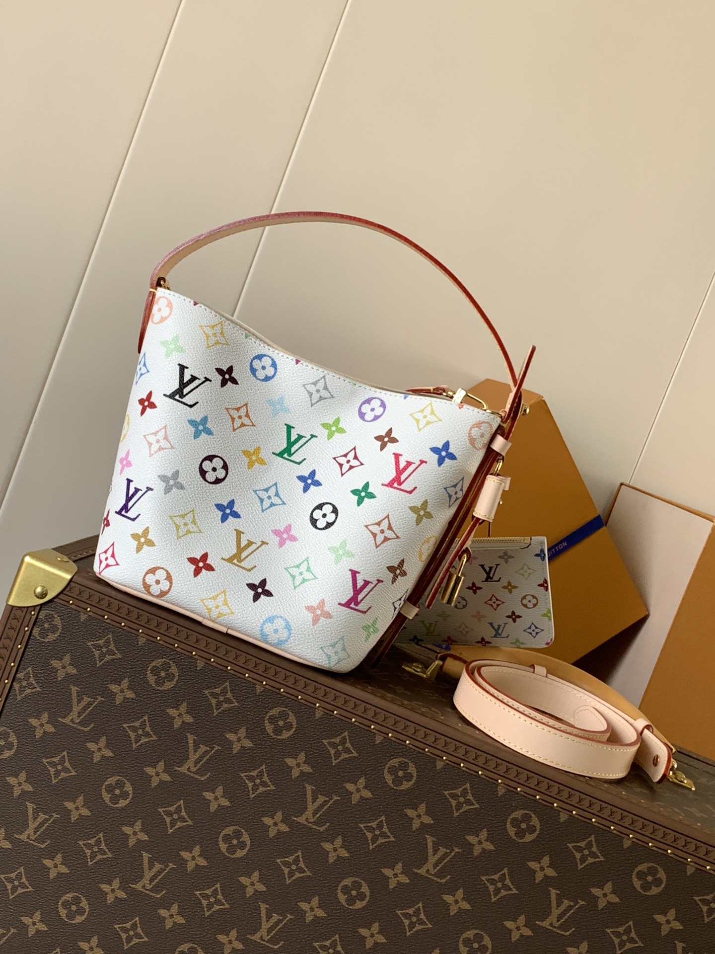 Lv X Tm Low Key All In Bb Bag Multicolored Black M13089
