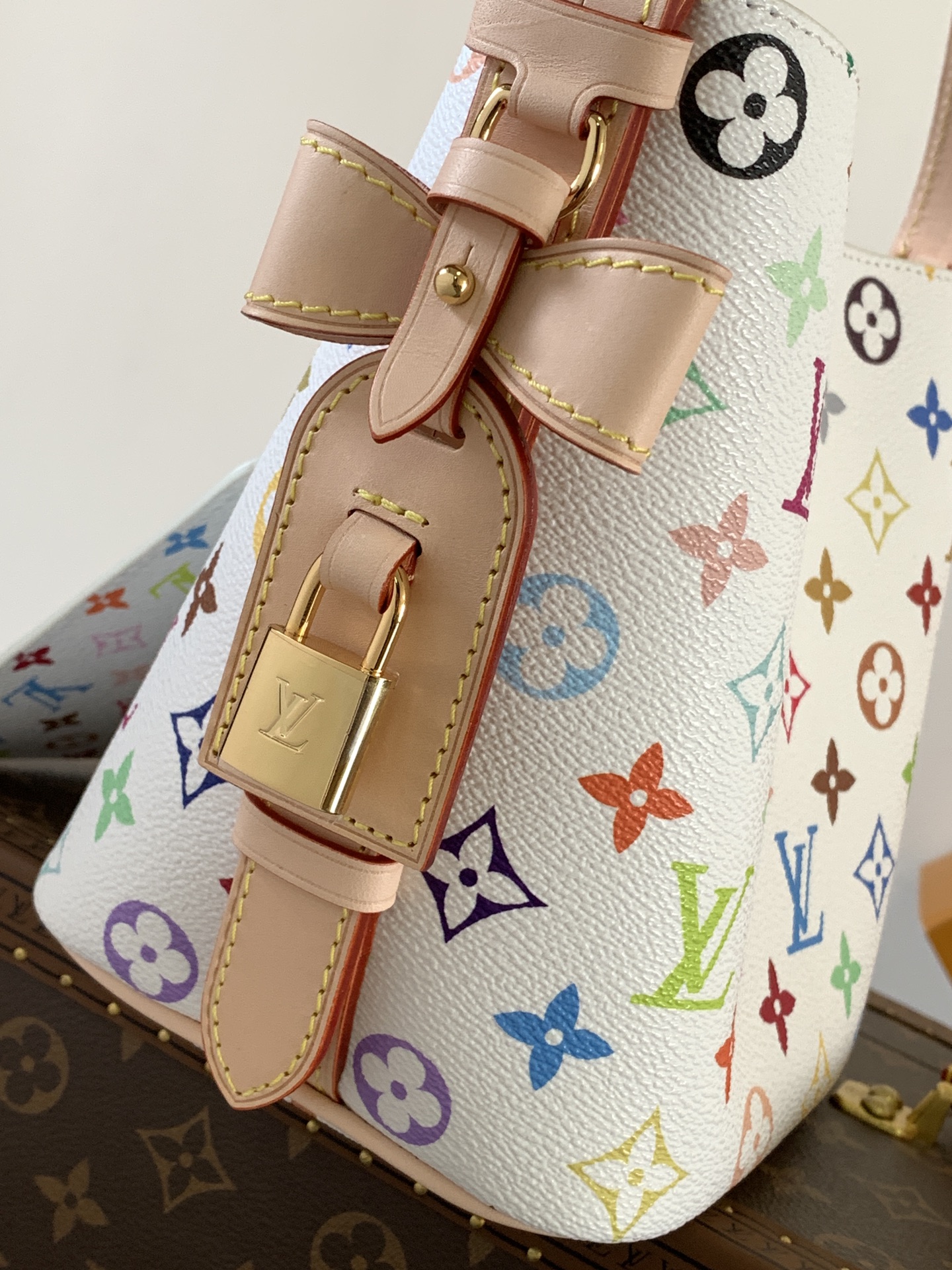 Lv X Tm Low Key All In Bb Bag Multicolored Black M13089