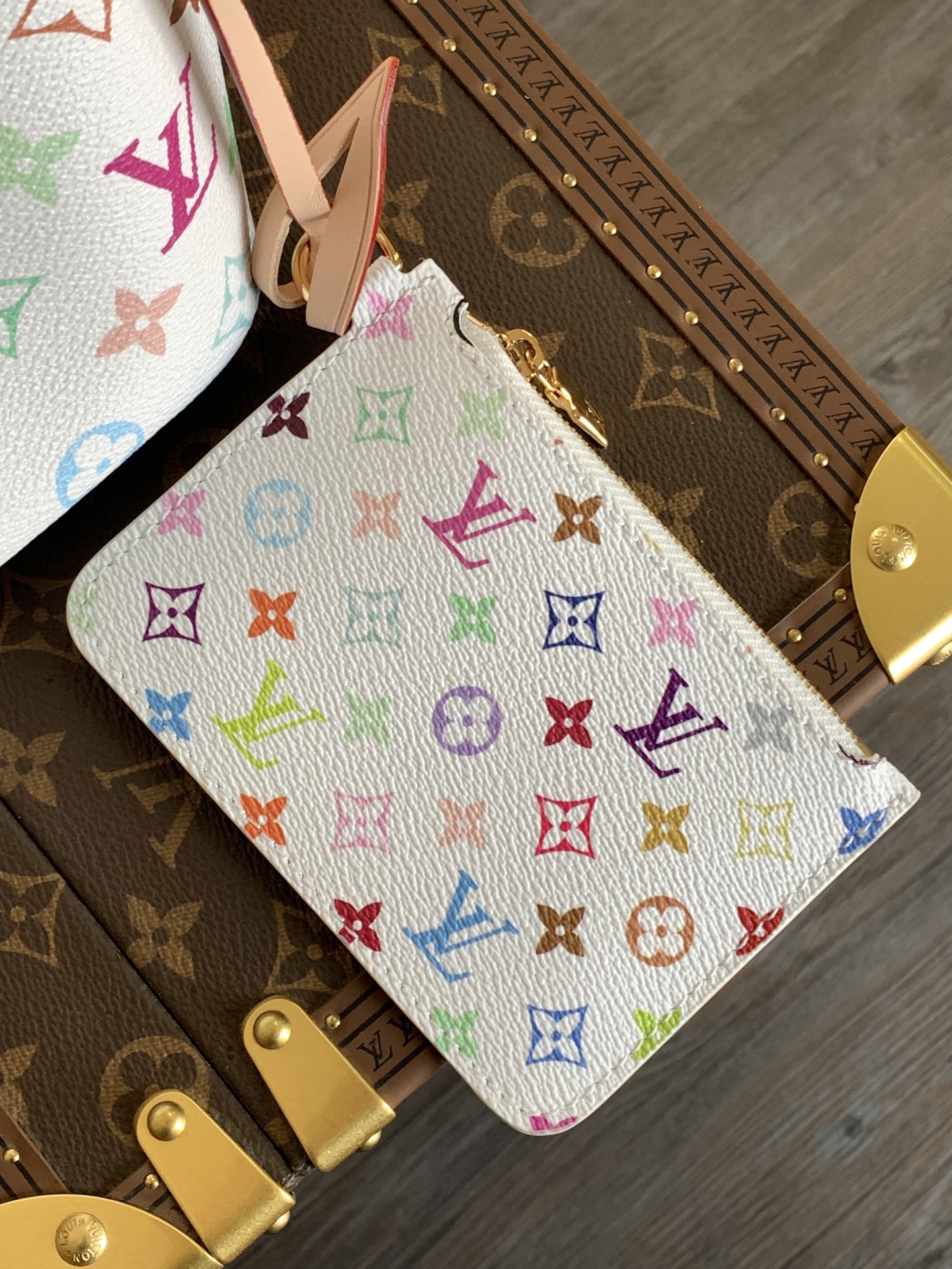 Lv X Tm Low Key All In Bb Bag Multicolored Black M13089