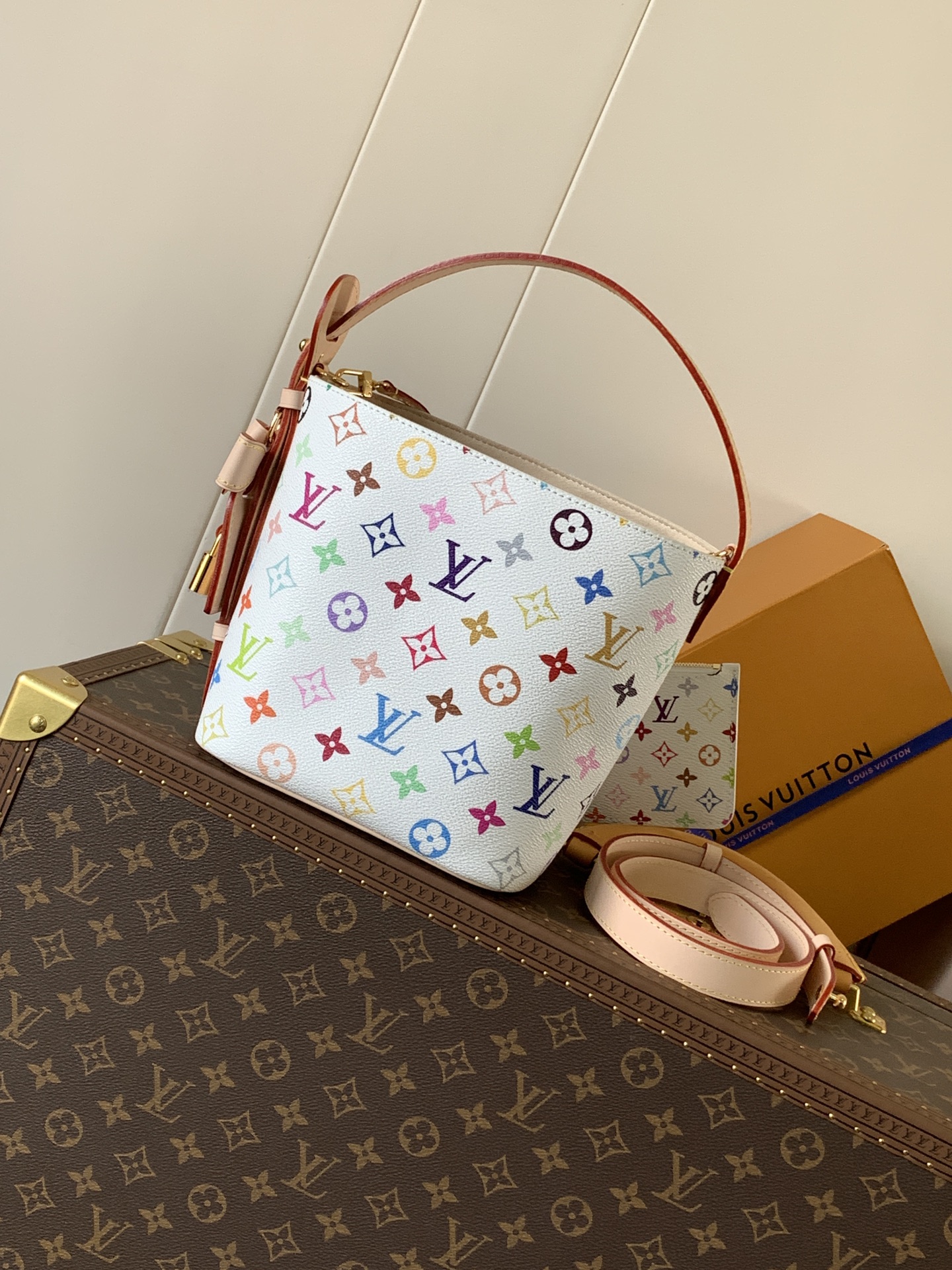 Lv X Tm Low Key All In Bb Bag Multicolored Black M13089