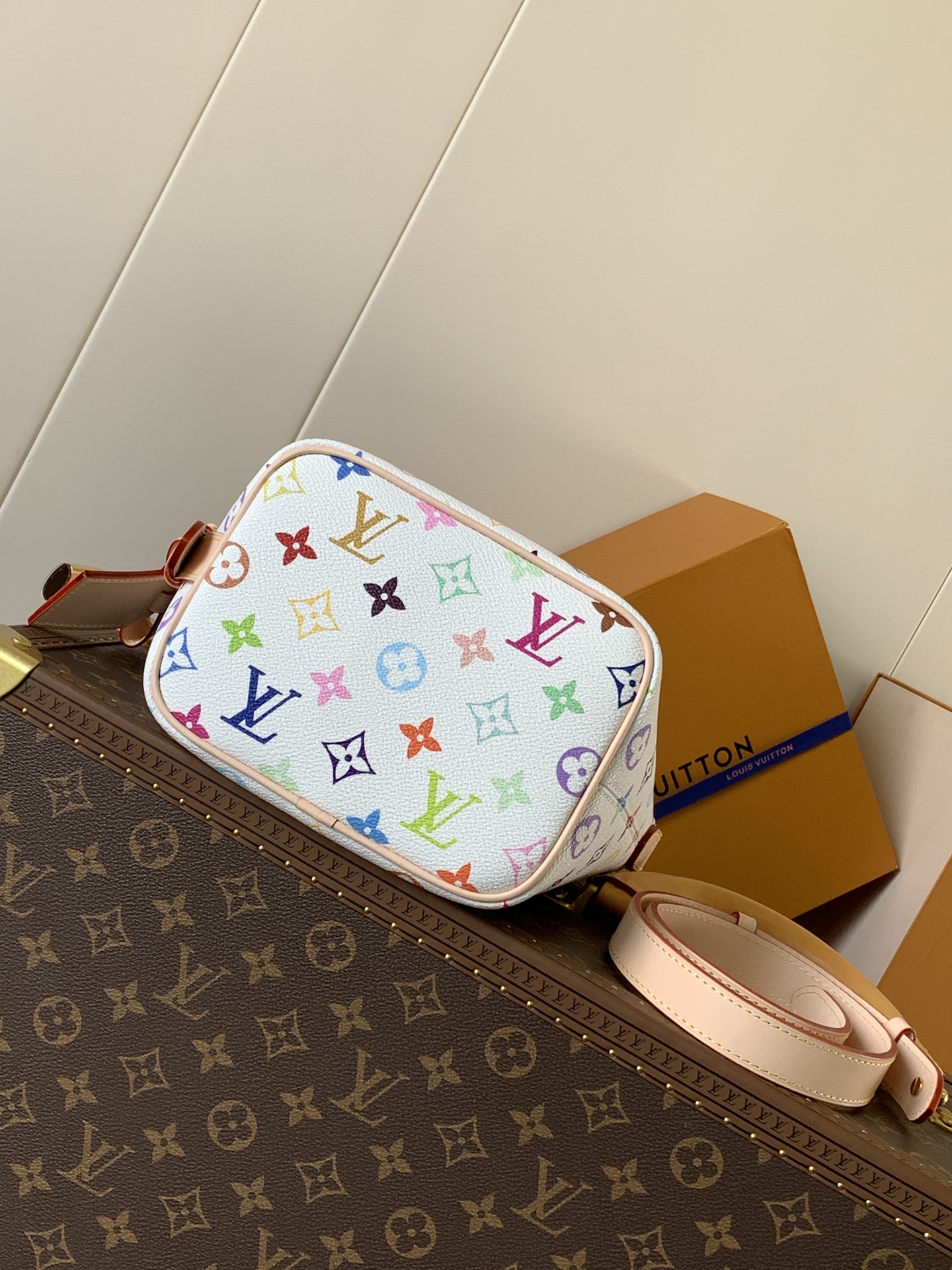 Lv X Tm Low Key All In Bb Bag Multicolored Black M13089