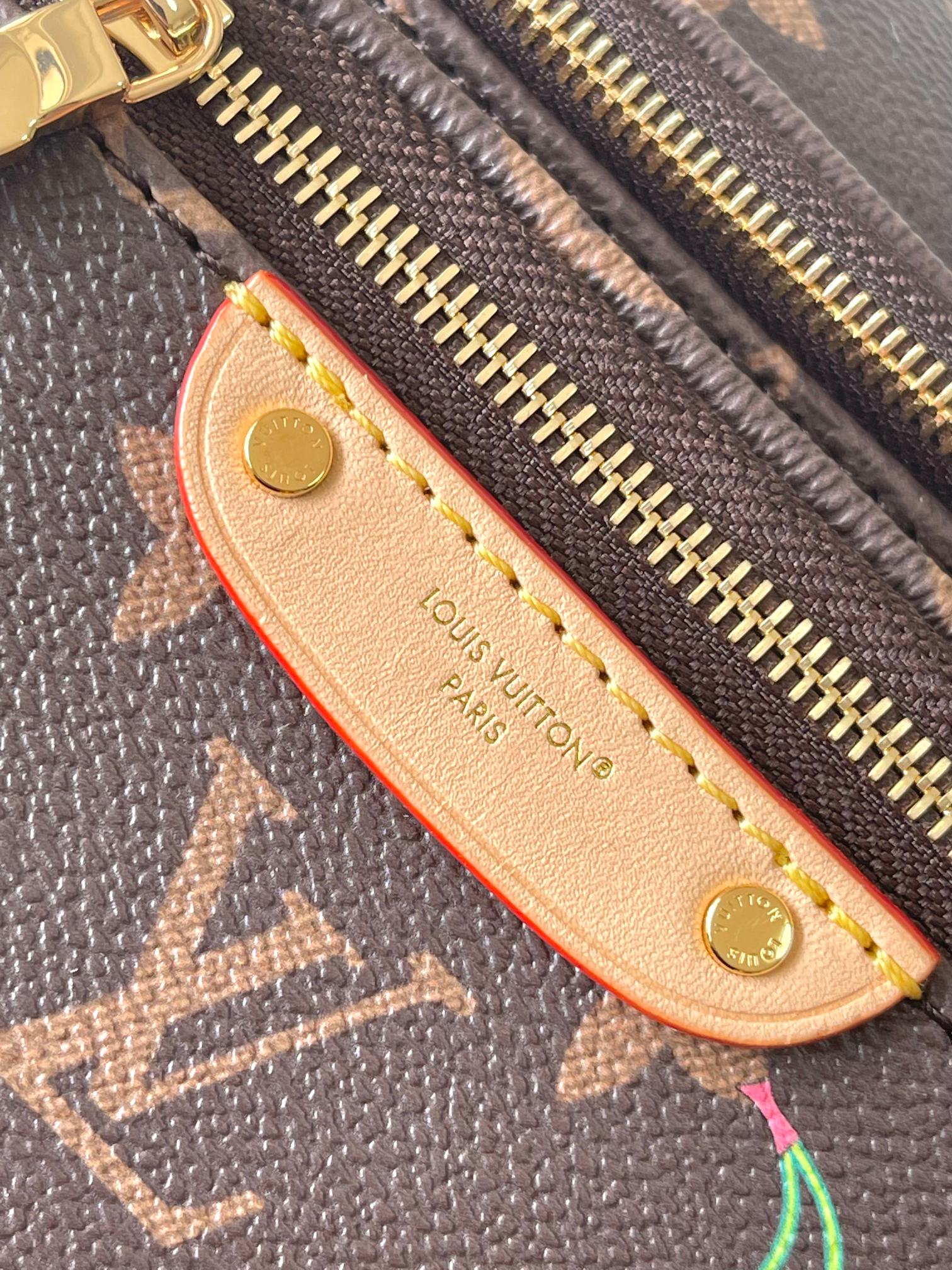 Lv X Tm Mini Bumbag Monogram Cherry M13449