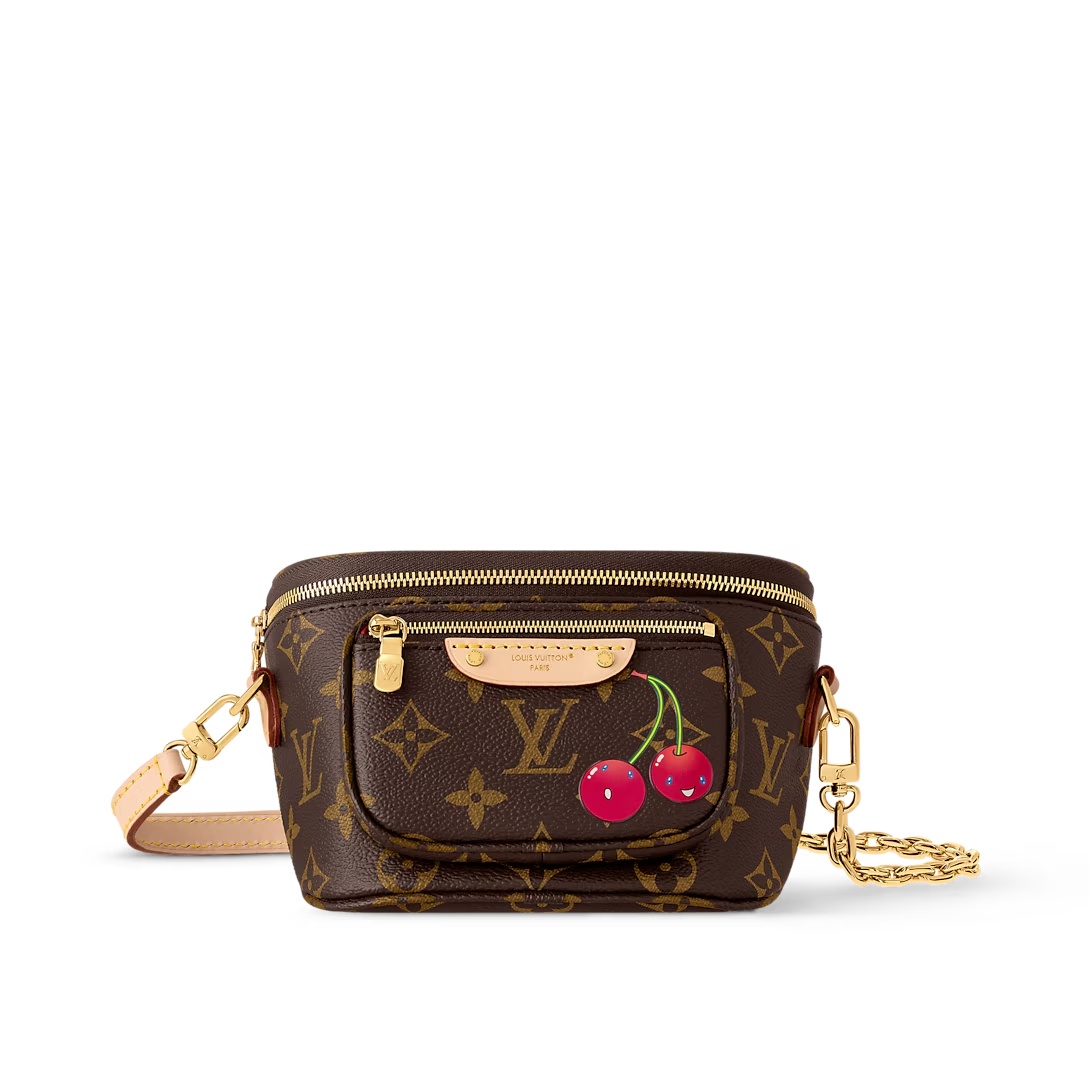 Lv X Tm Mini Bumbag Monogram Cherry M13449