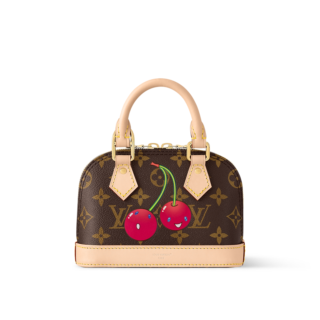 Lv X Tm Nano Alma Handbags Monogram Cherry M13416