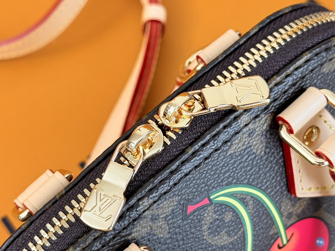 Lv X Tm Nano Alma Handbags Monogram Cherry M13416
