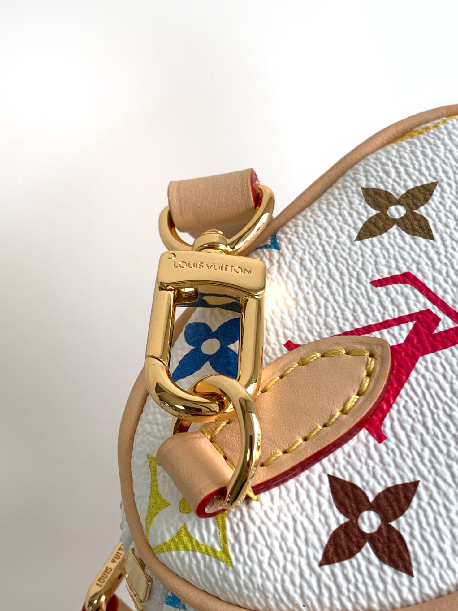 Lv X Tm Nano Speedy Multicolored Monogram Bag M13391