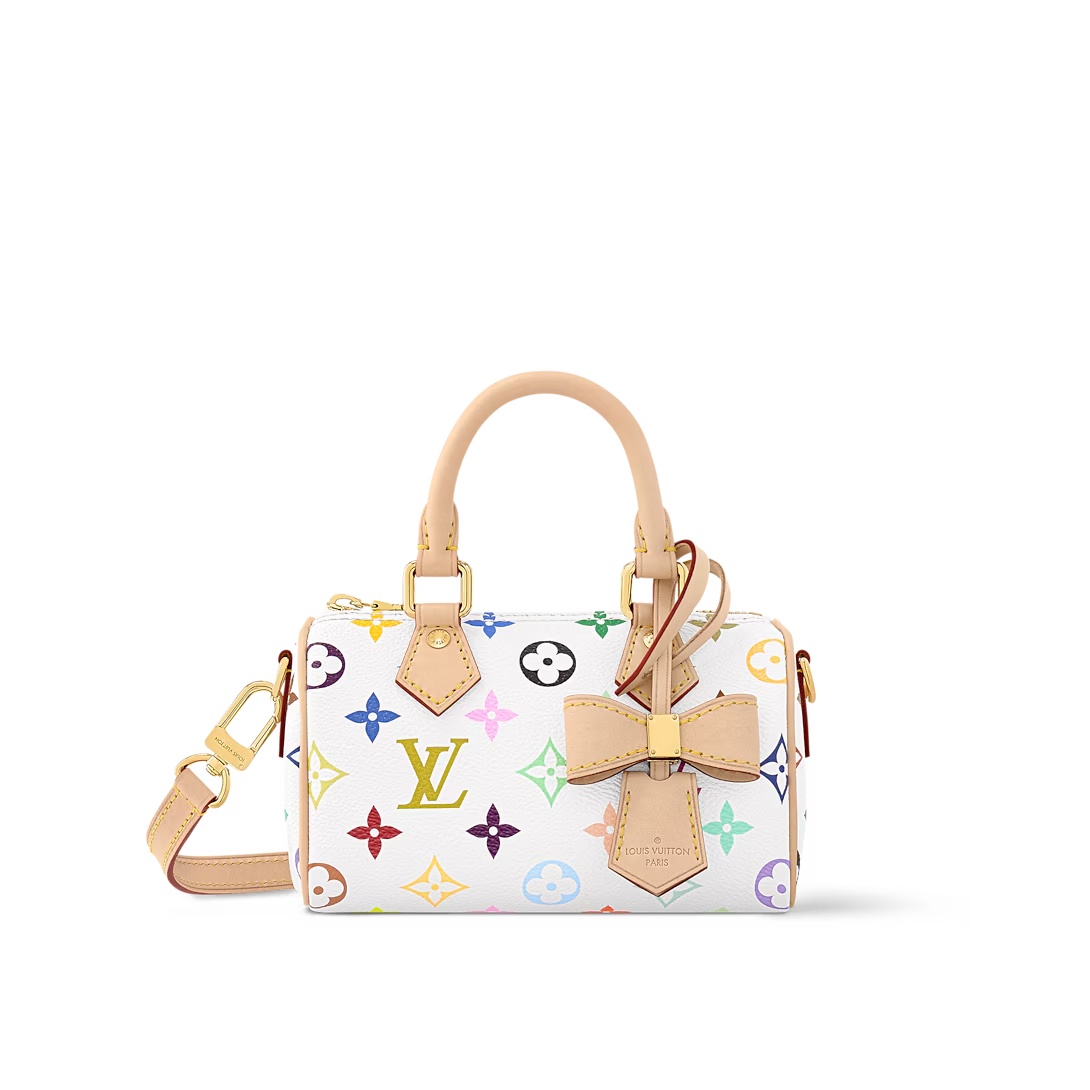 Lv X Tm Nano Speedy Multicolored Monogram Bag M13391
