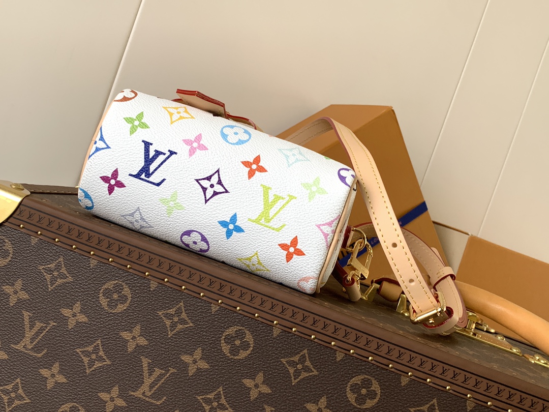 Lv X Tm Nano Speedy Multicolored Monogram Bag M13391