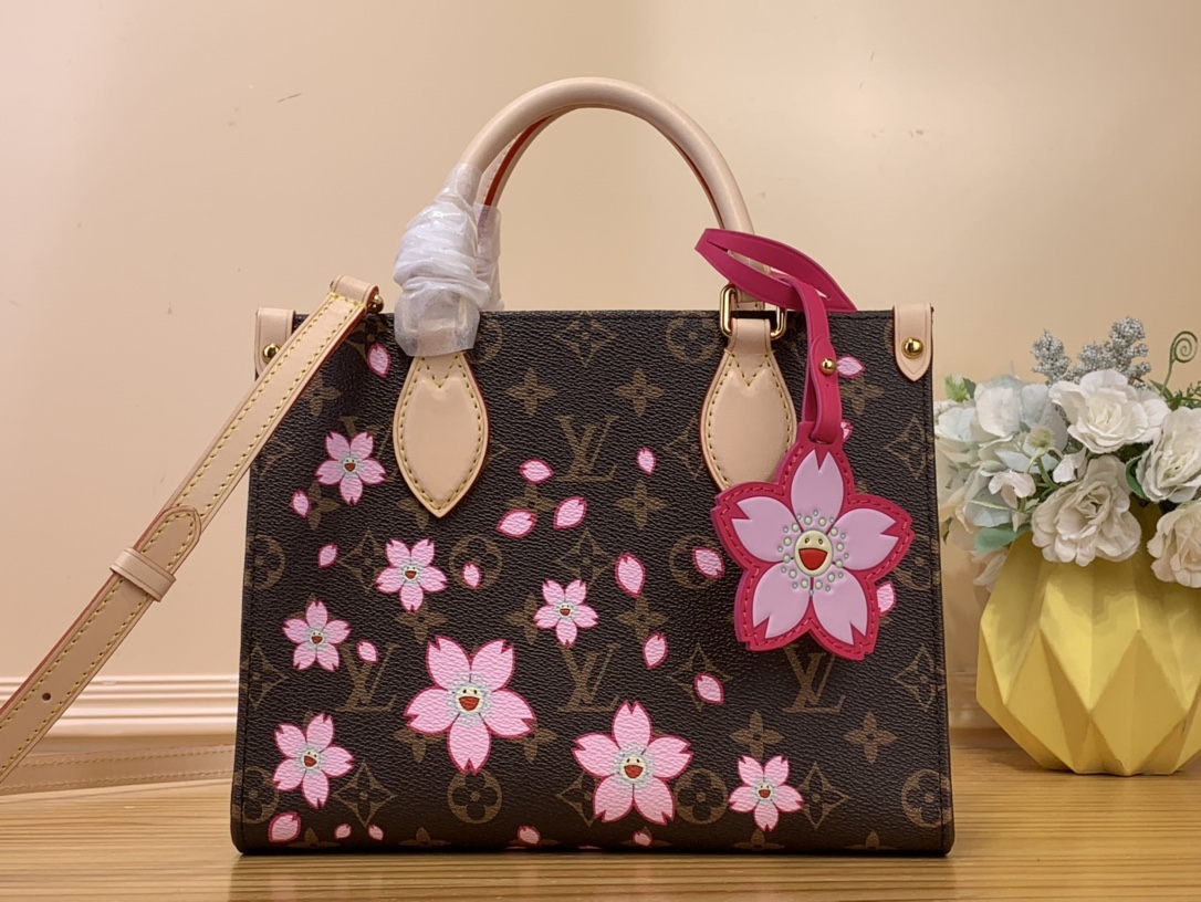 Lv X Tm Onthego Pm Cherry Blossom M13269