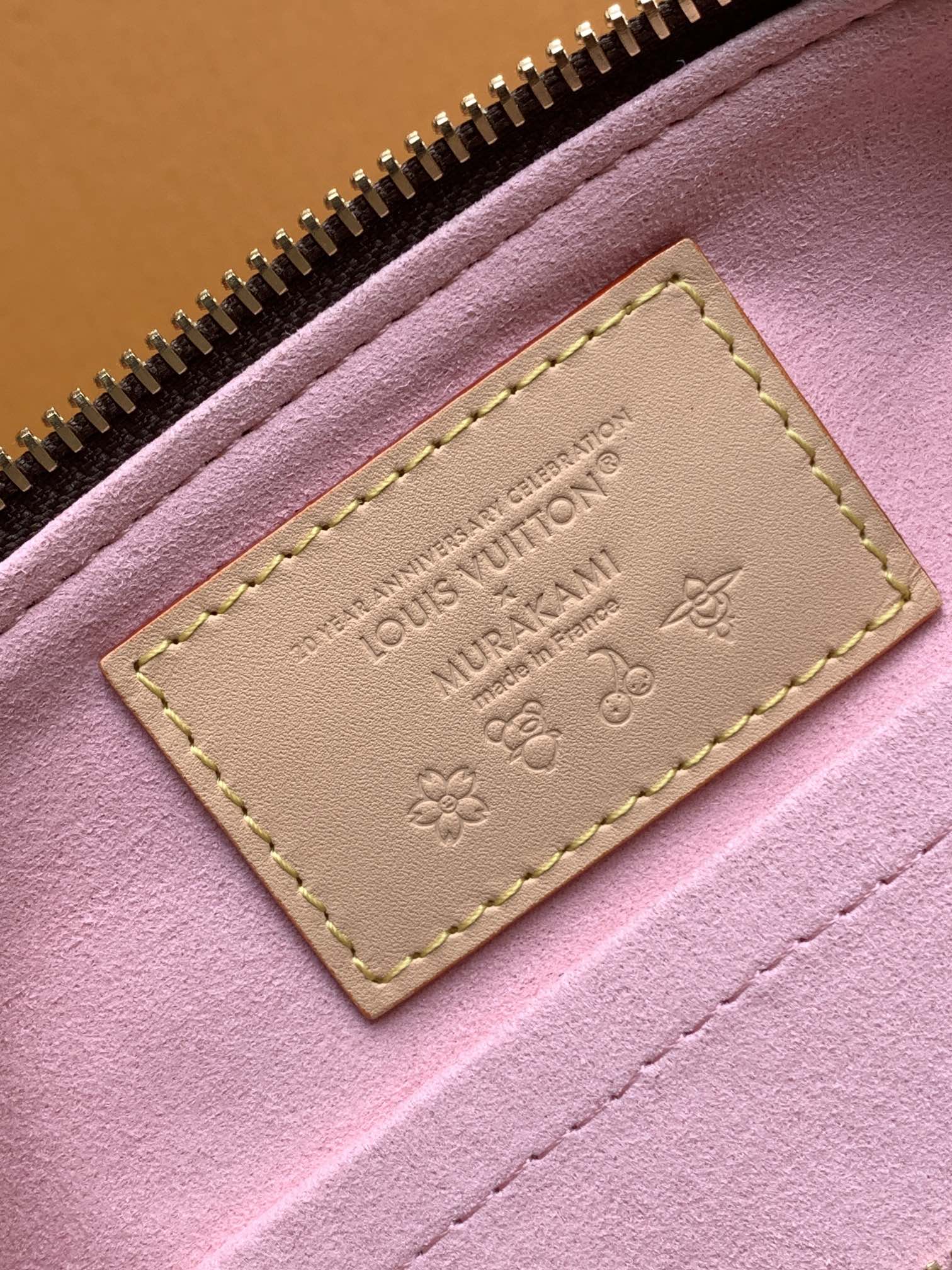 Lv X Tm Papillon Bag Sakura Brown Cherry Blossom Monogram M13097