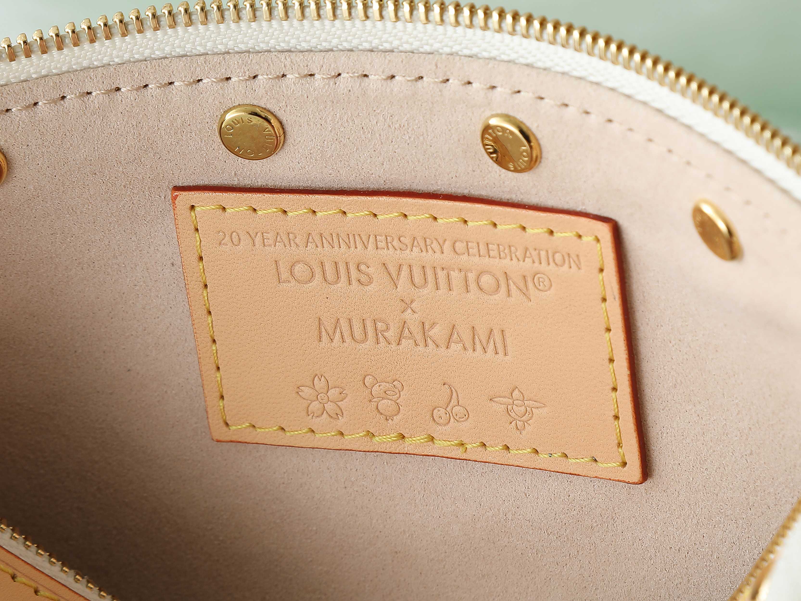 Lv X Tm Pochette Accessoires Monogram Multicolored White M13404