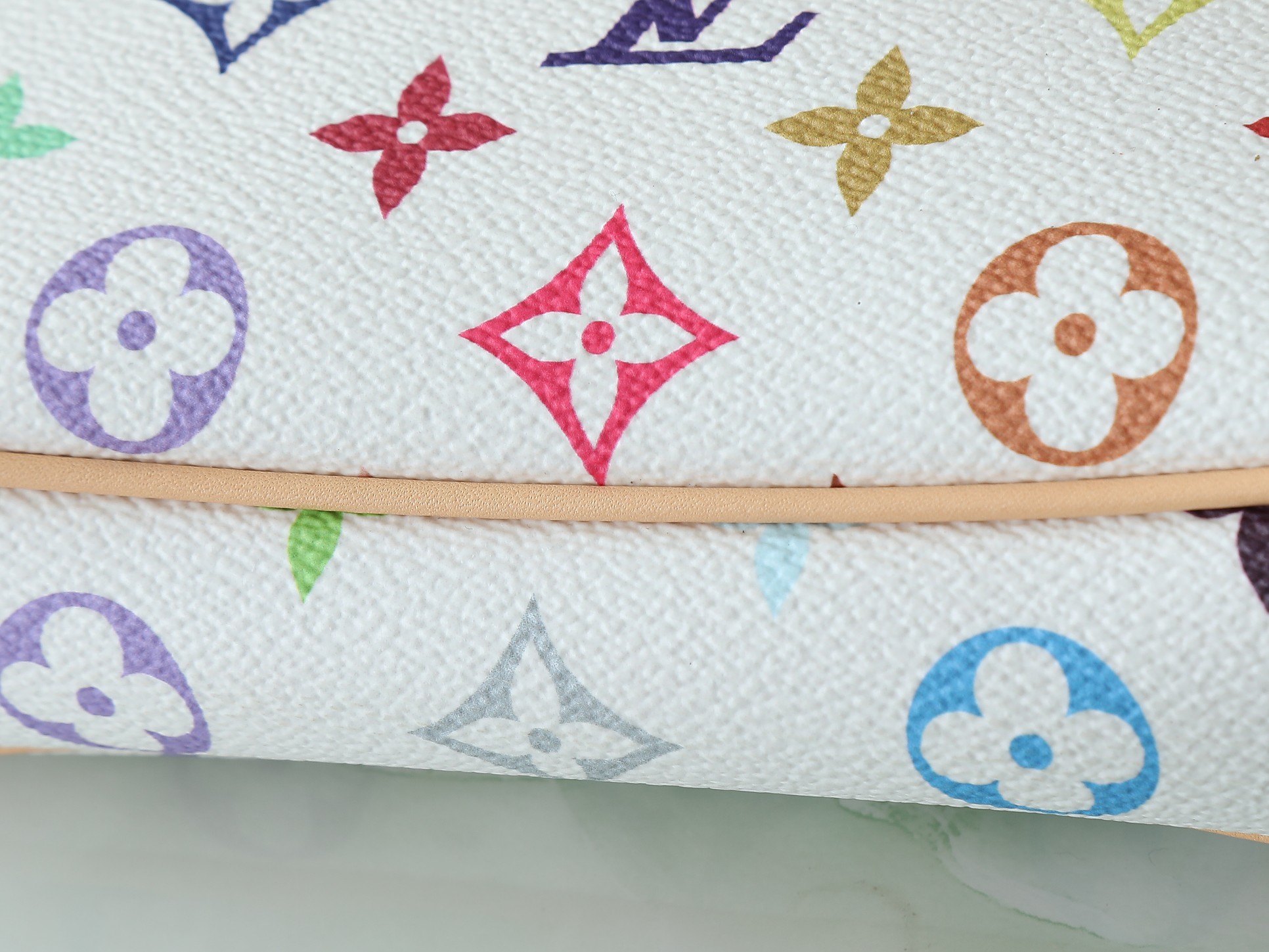 Lv X Tm Pochette Accessoires Monogram Multicolored White M13404