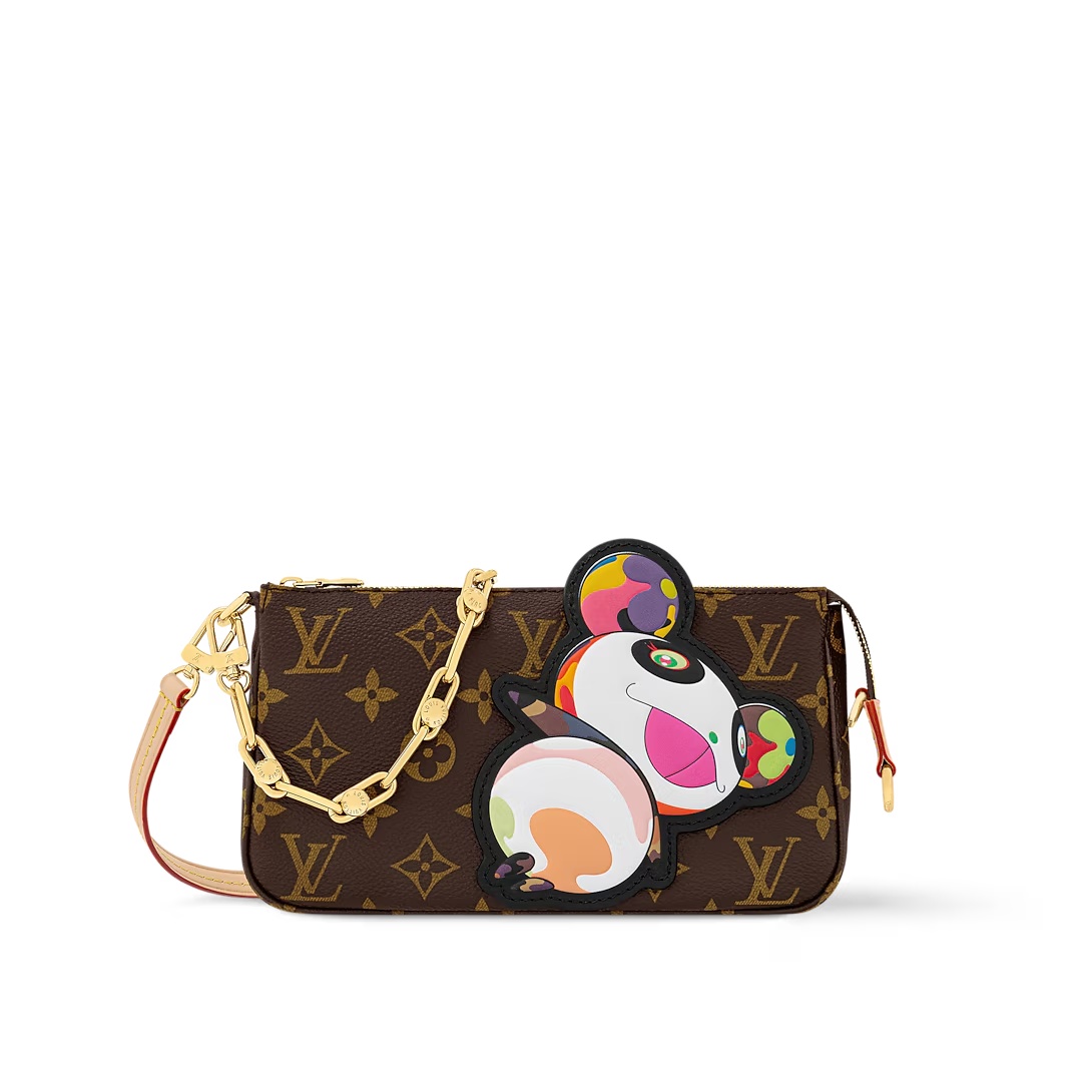 Lv X Tm Pochette Accessoires Monogram Panda M13440