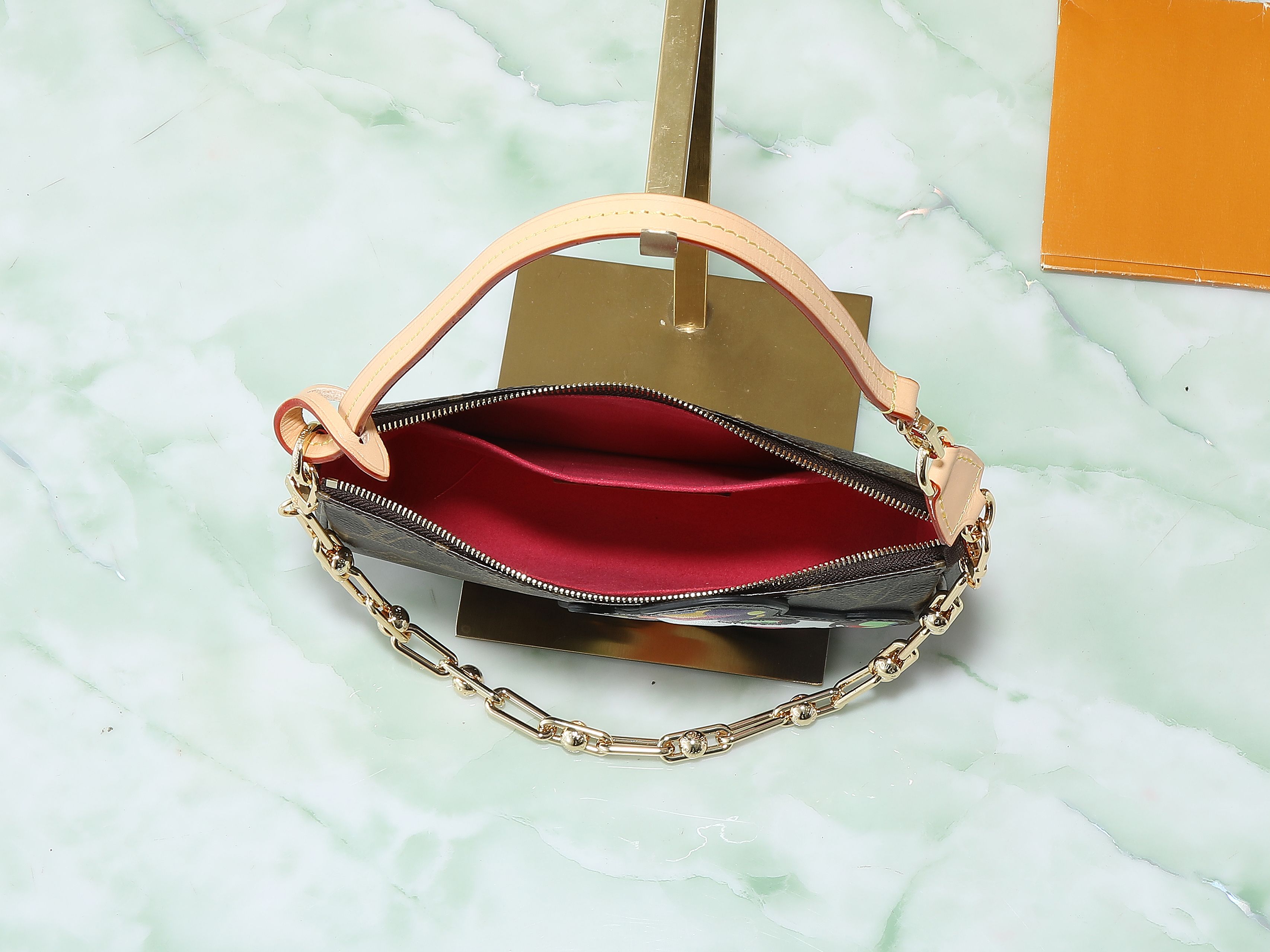 Lv X Tm Pochette Accessoires Monogram Panda M13440