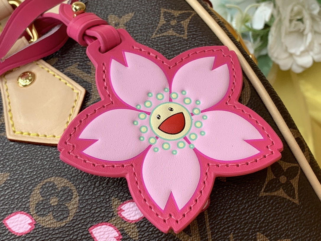 Lv X Tm Speedy Bandoulière 25 Monogram Cherry Blossom M14174