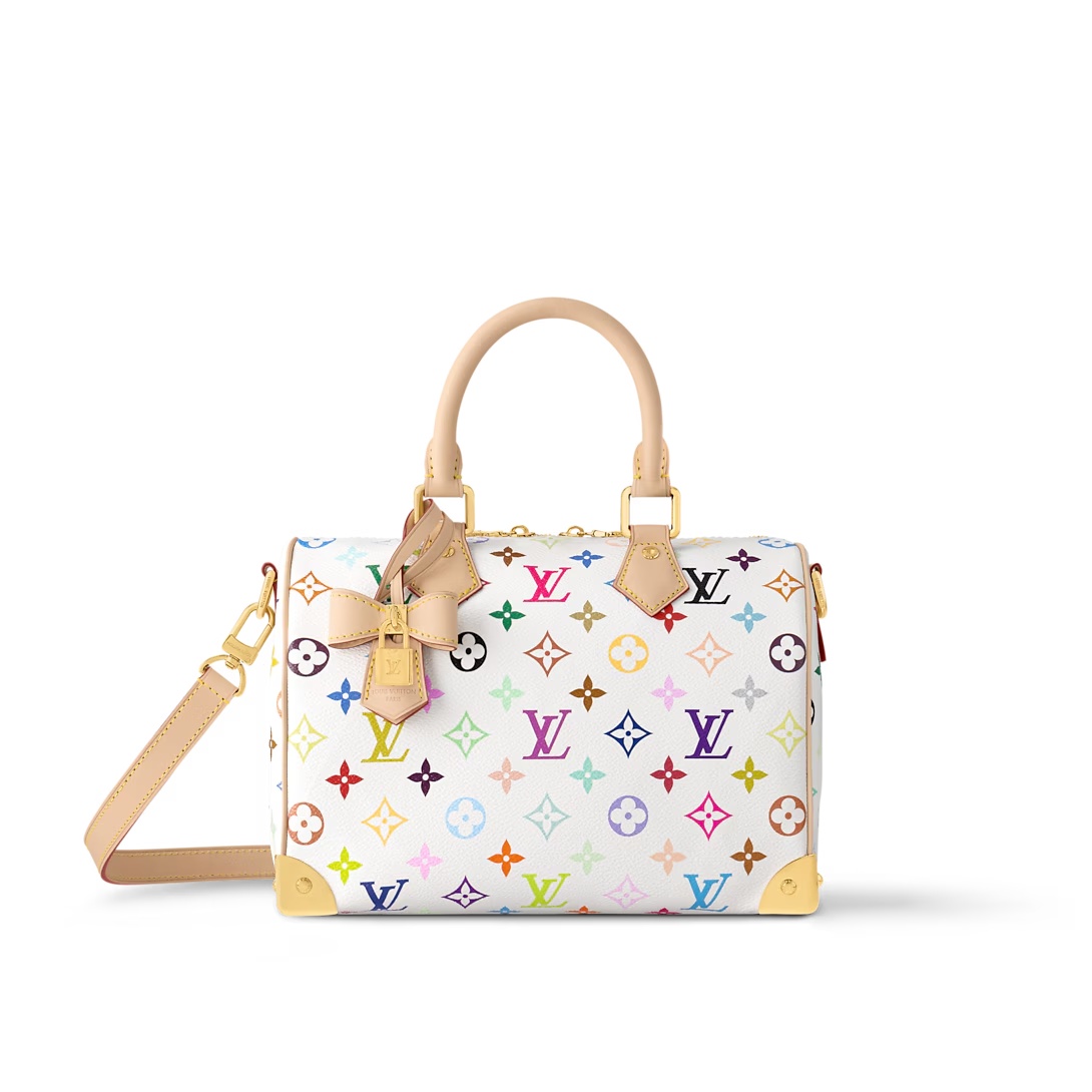 Lv X Tm Speedy Bandoulière 25 Monogram Multicolored M14174
