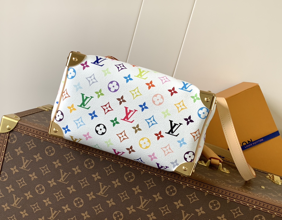 Lv X Tm Speedy Bandoulière 25 Monogram Multicolored M14174