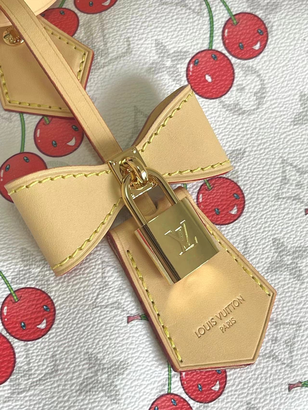 Lv X Tm Speedy Soft Bandoulière 30 Monogram Cherry M14238