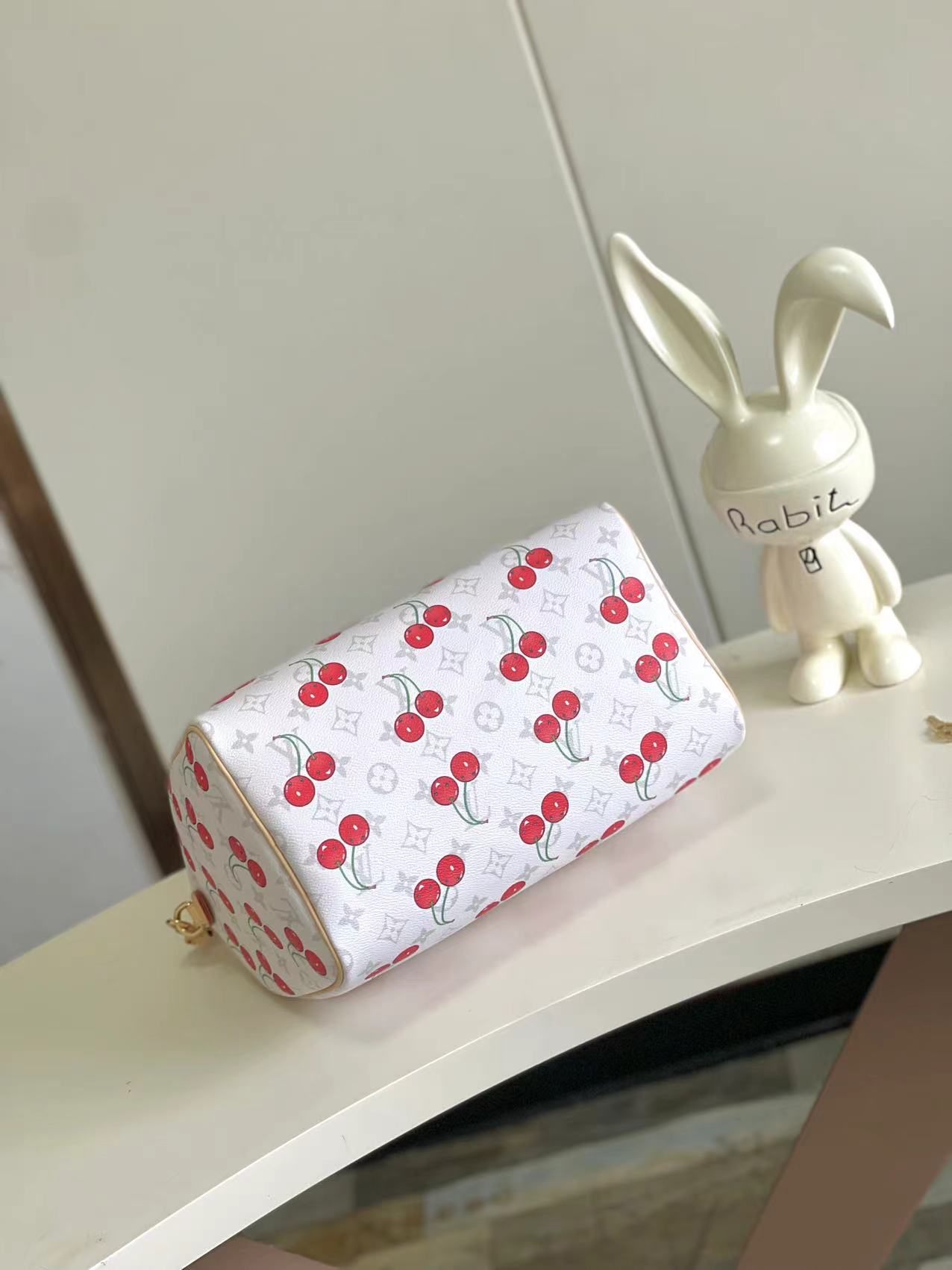 Lv X Tm Speedy Soft Bandoulière 30 Monogram Cherry M14238