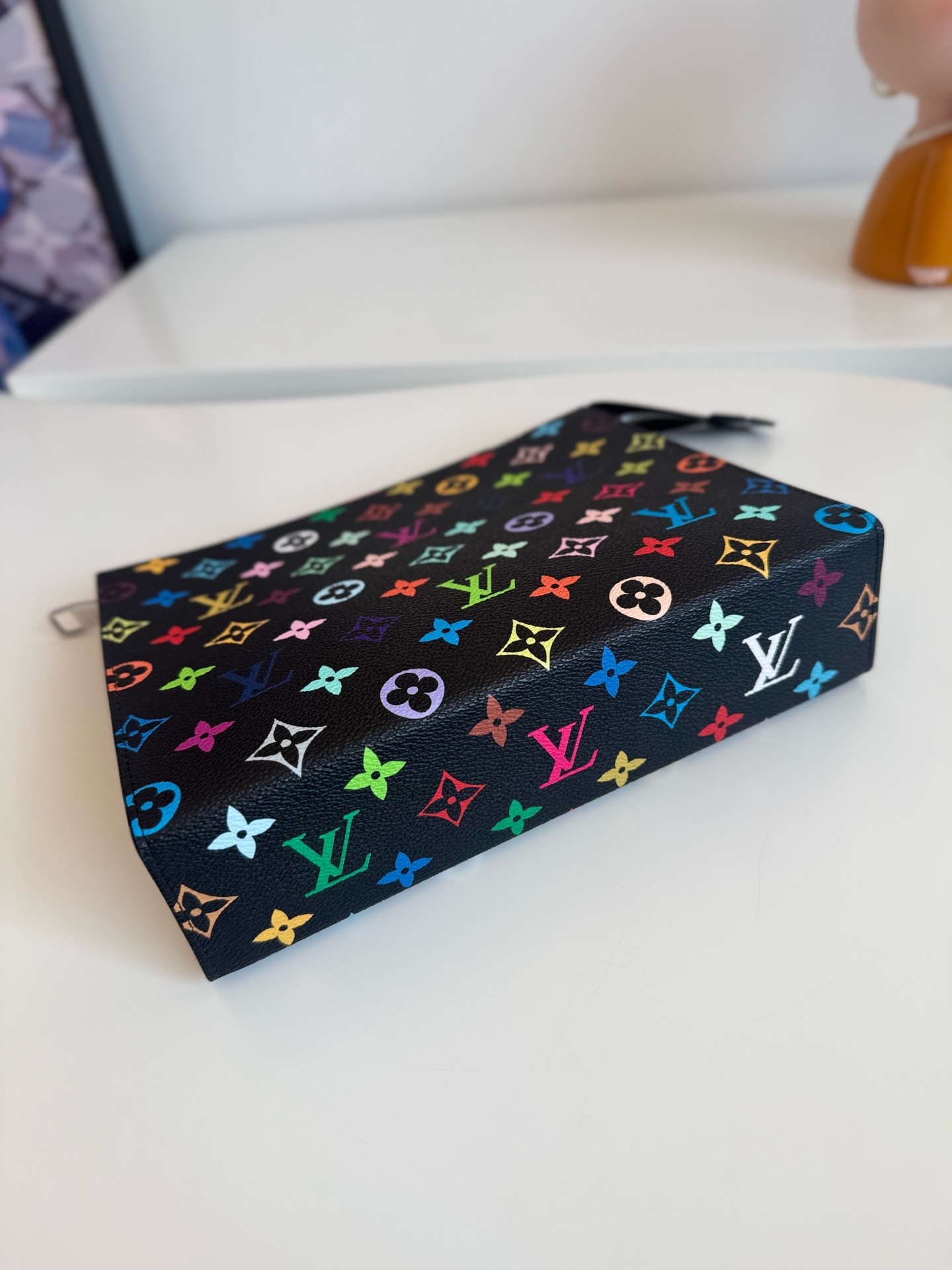 Lv X Tm Toiletry Pouch Multicolored Monogram Black