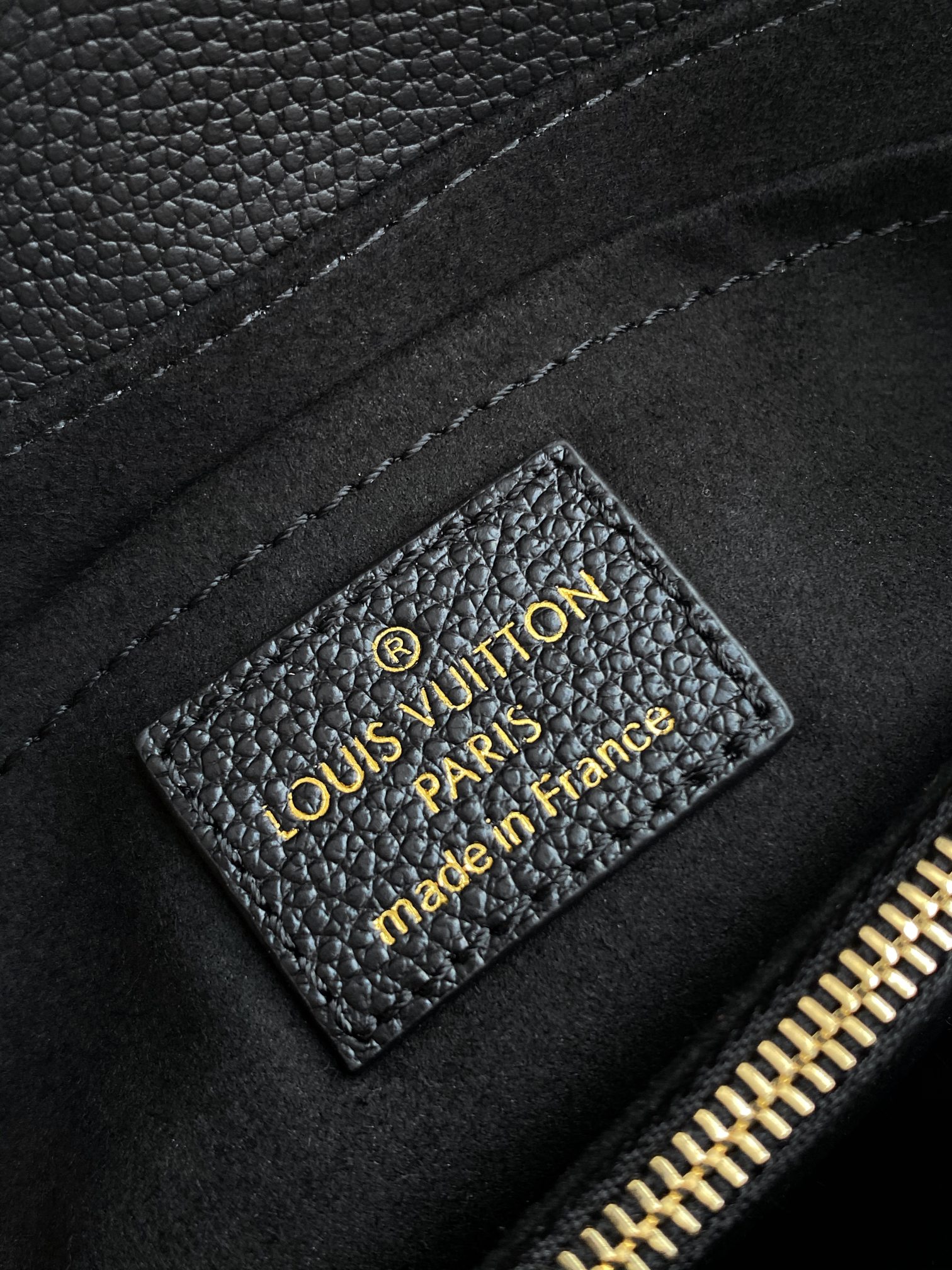 Madeleine Bb Handbag Monogram Empreinte Leather Black M45977