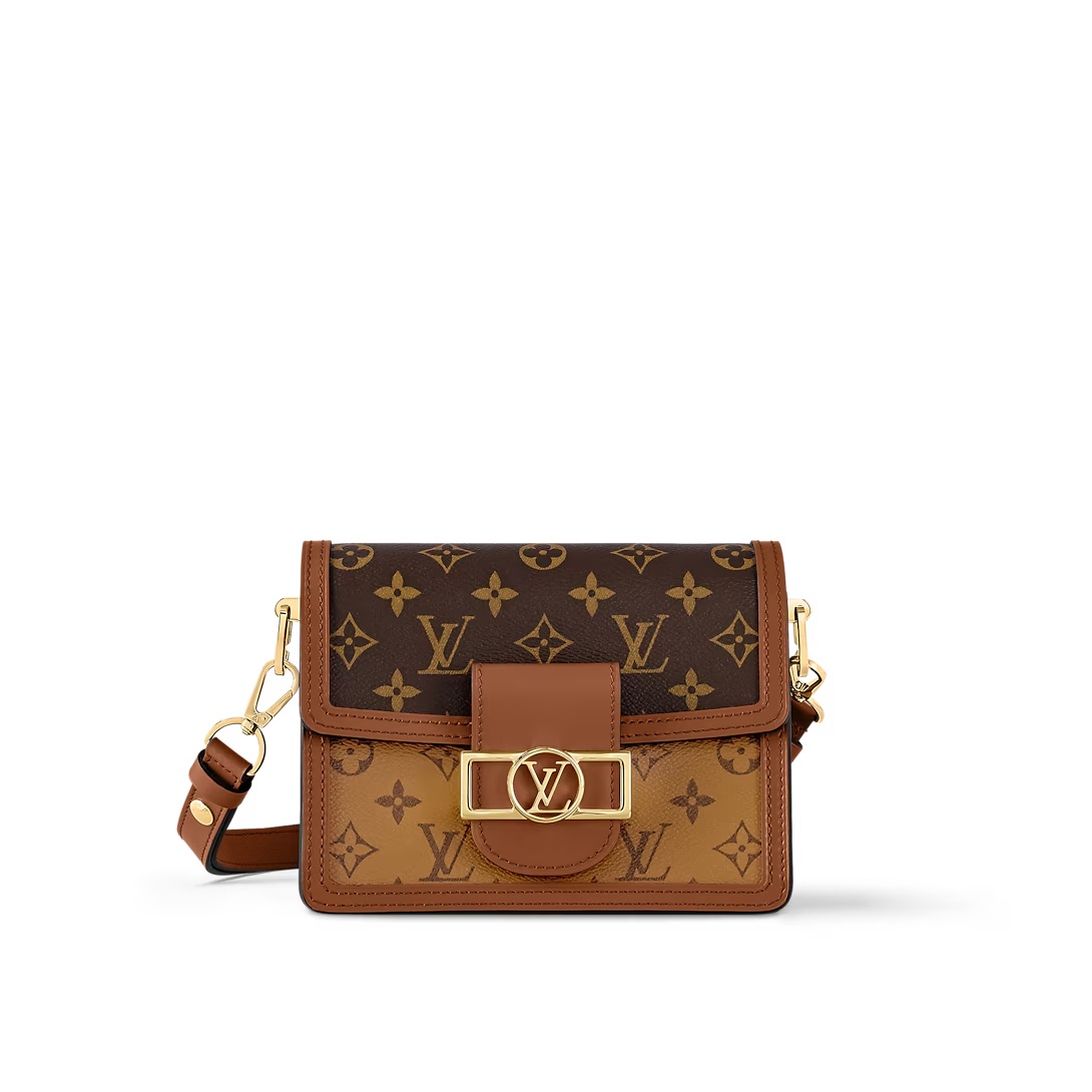 Mini Dauphine Shoulder Bag Monogram Reverse M45959