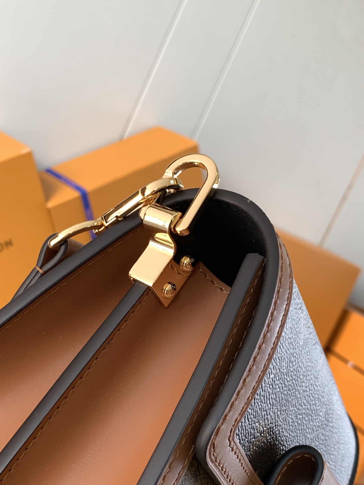 Mini Dauphine Shoulder Bag Monogram Reverse M45959