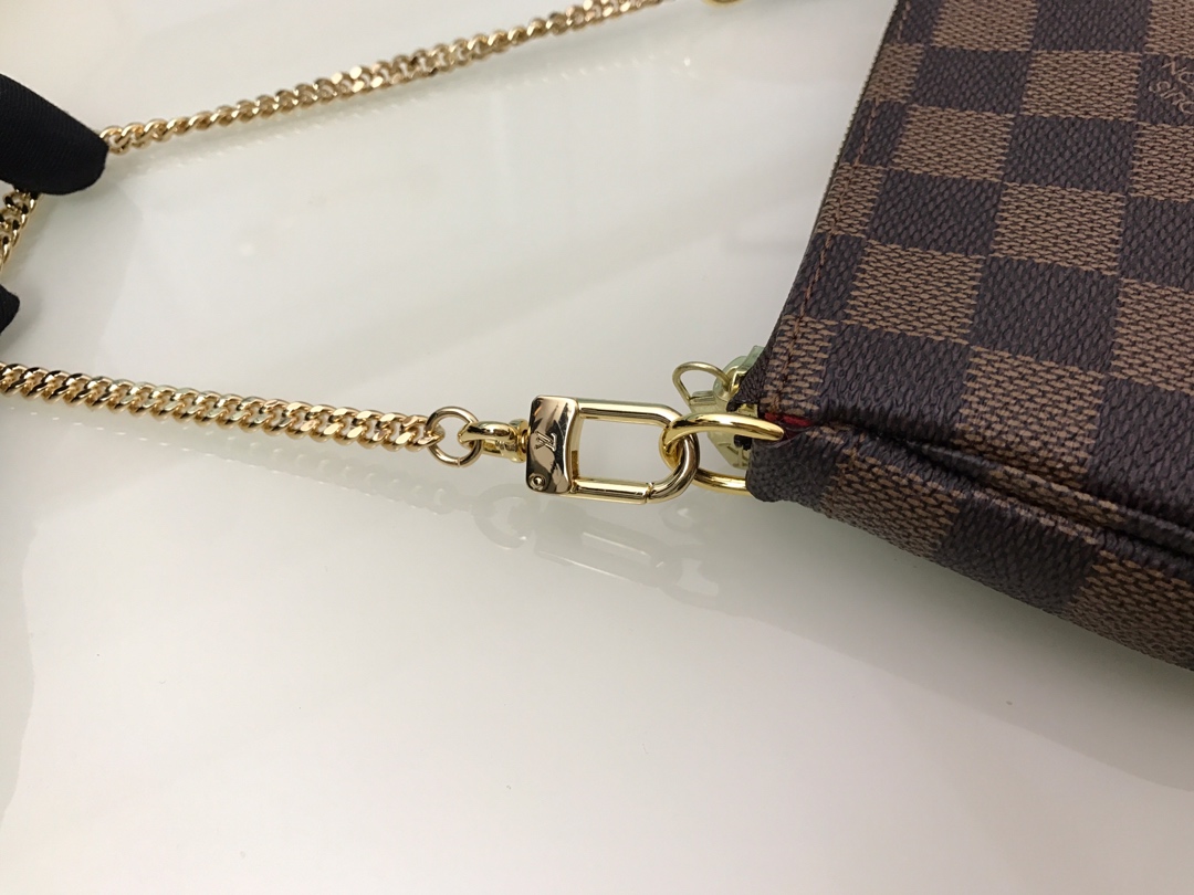 Mini Pochette Accessoires Bag Damier Ebene N58009