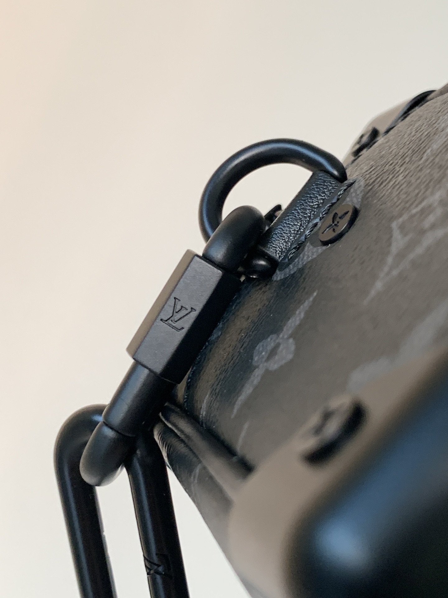 Mini Soft Trunk Bag Black Monogram Monogram Eclipse M44735
