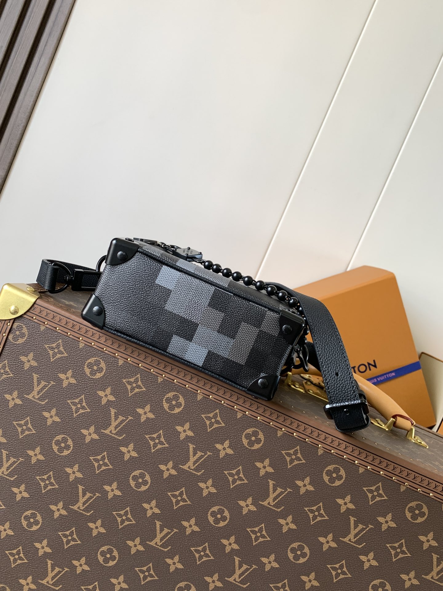 Mini Soft Trunk Bag Damoflage Black M14922