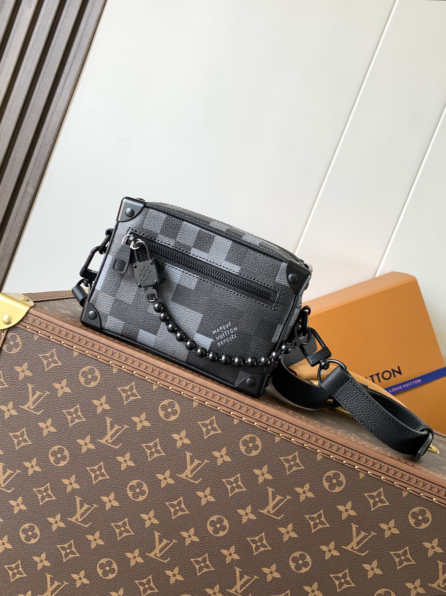 Mini Soft Trunk Bag Damoflage Black M14922