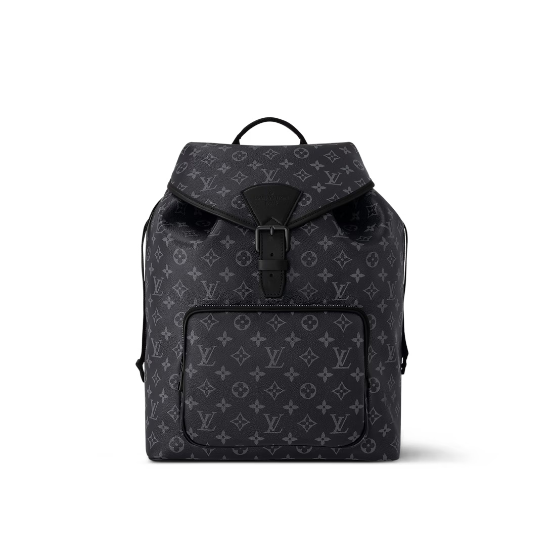 Montsouris Backpack Black Monogram Eclipse M46683