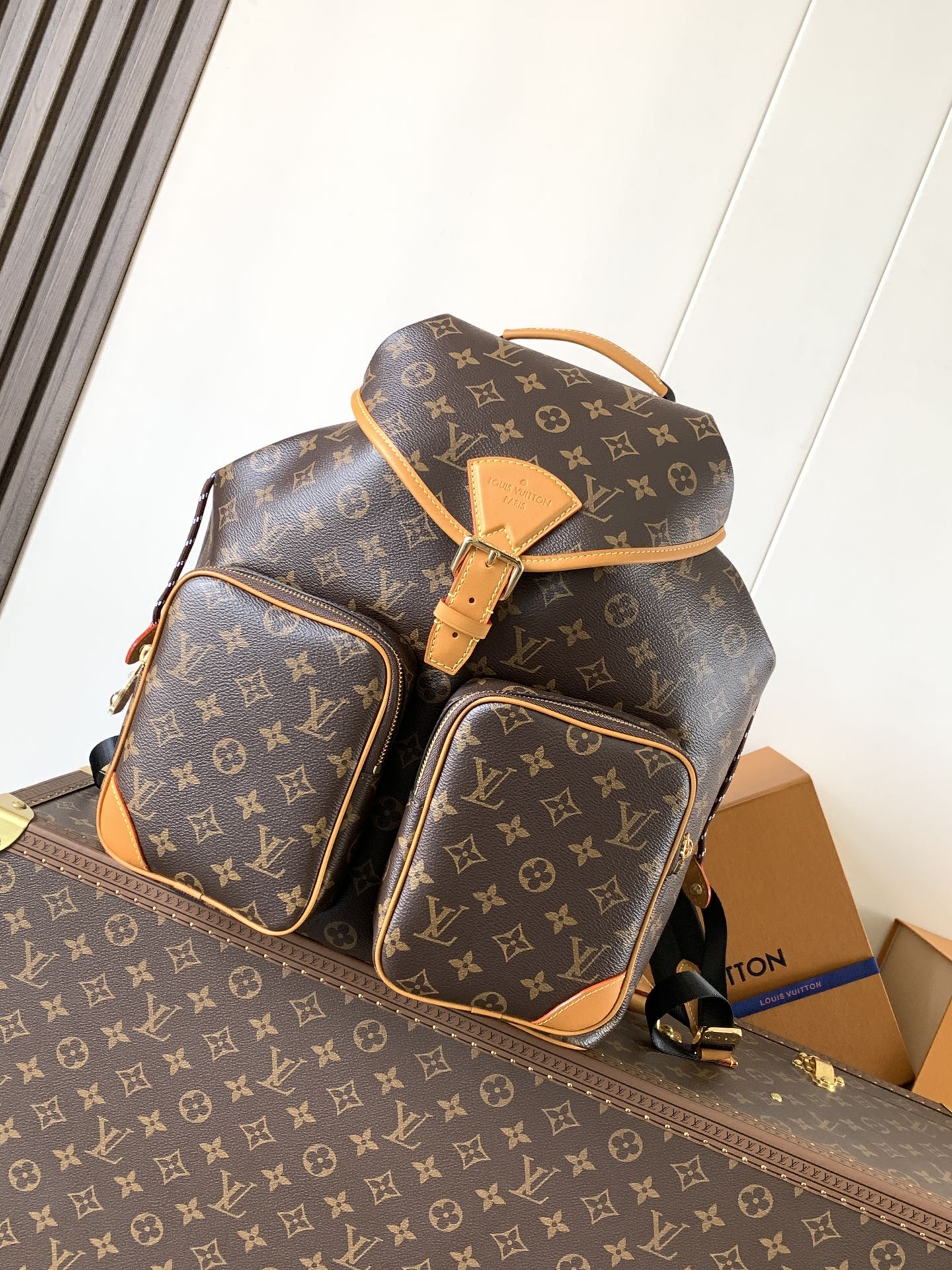 Montsouris Cargo Backpack Monogram Archive M14015