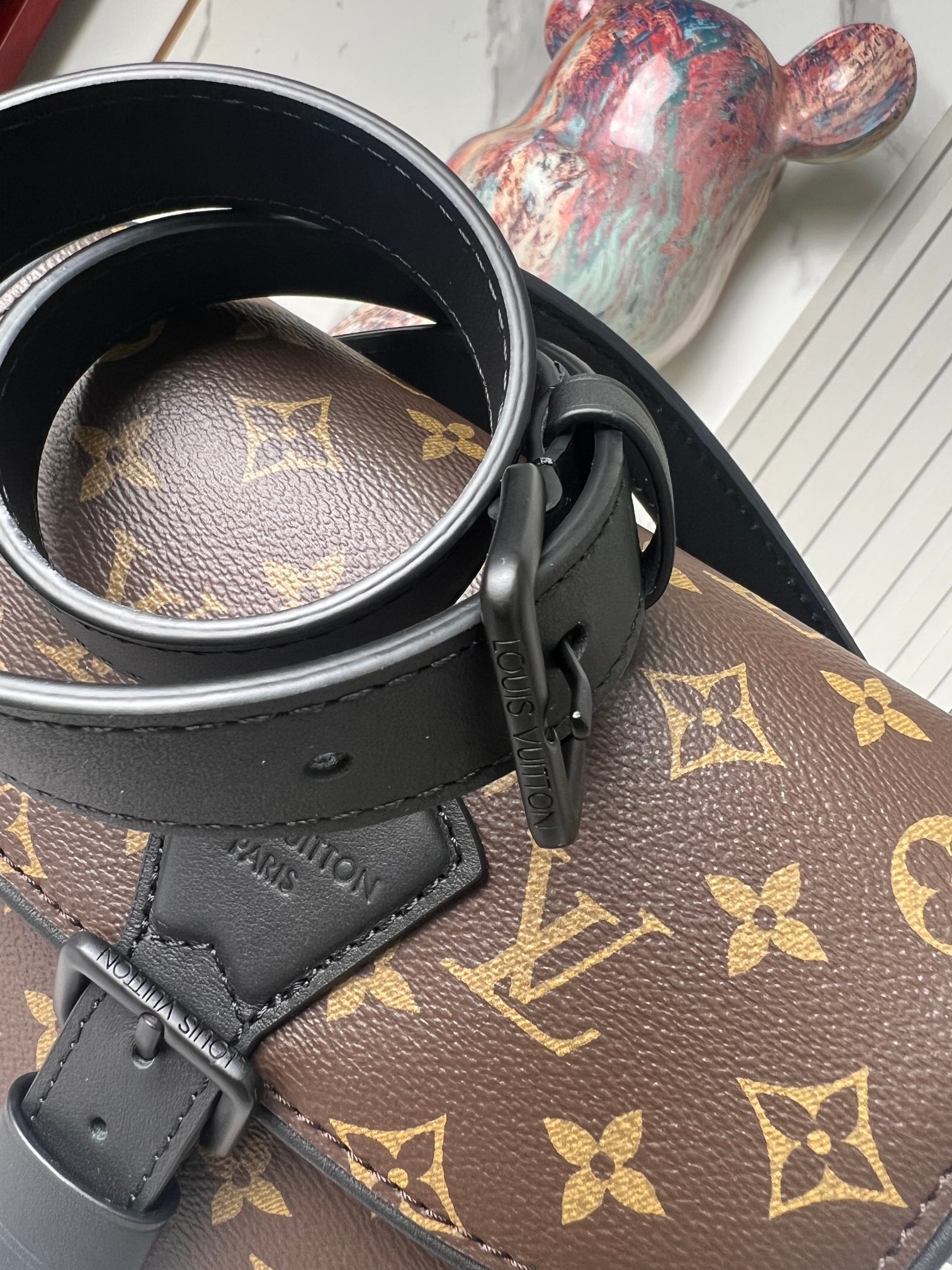 Montsouris Messenger Pm? Monogram Macassar M47060
