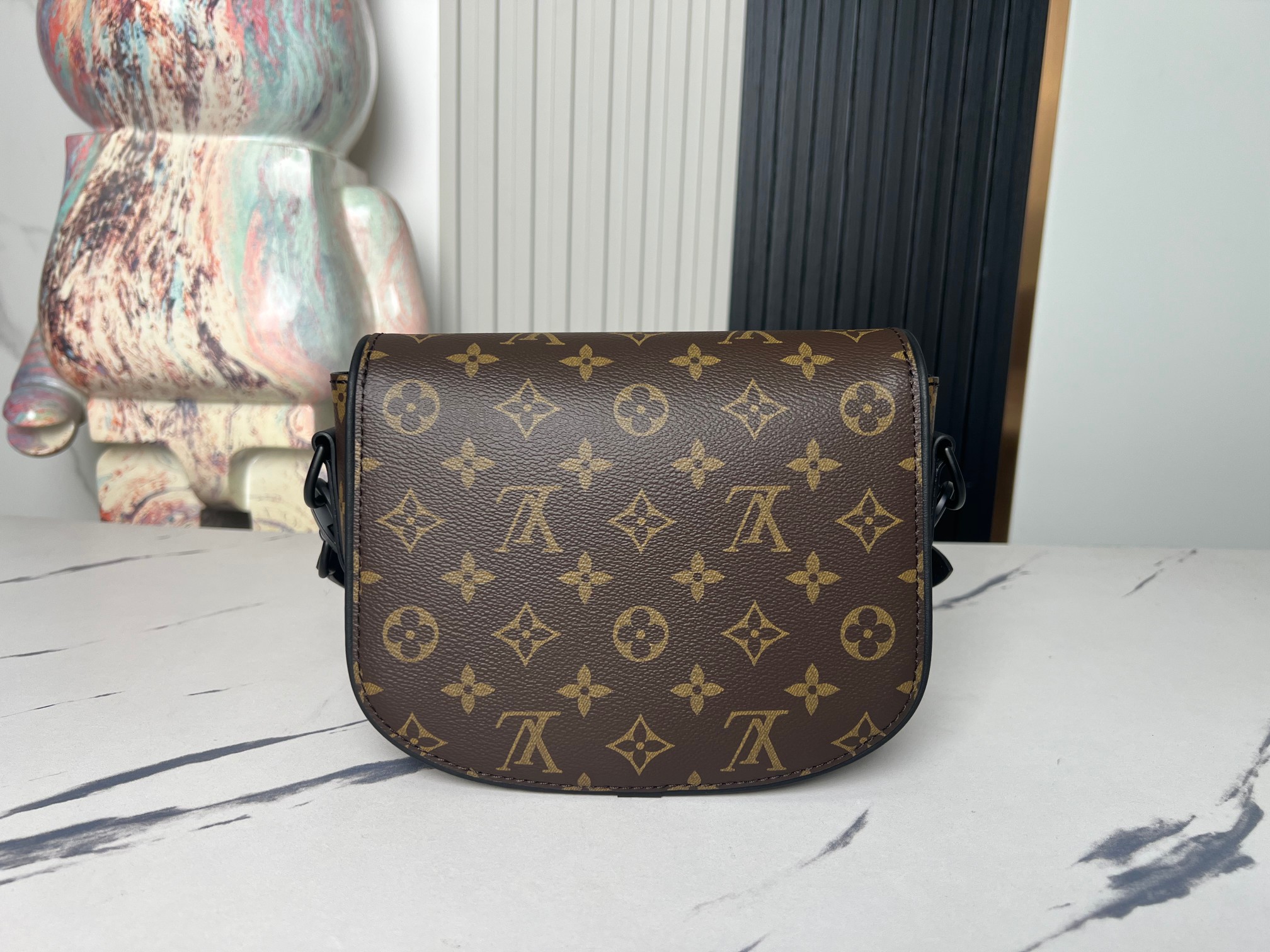 Montsouris Messenger Pm? Monogram Macassar M47060