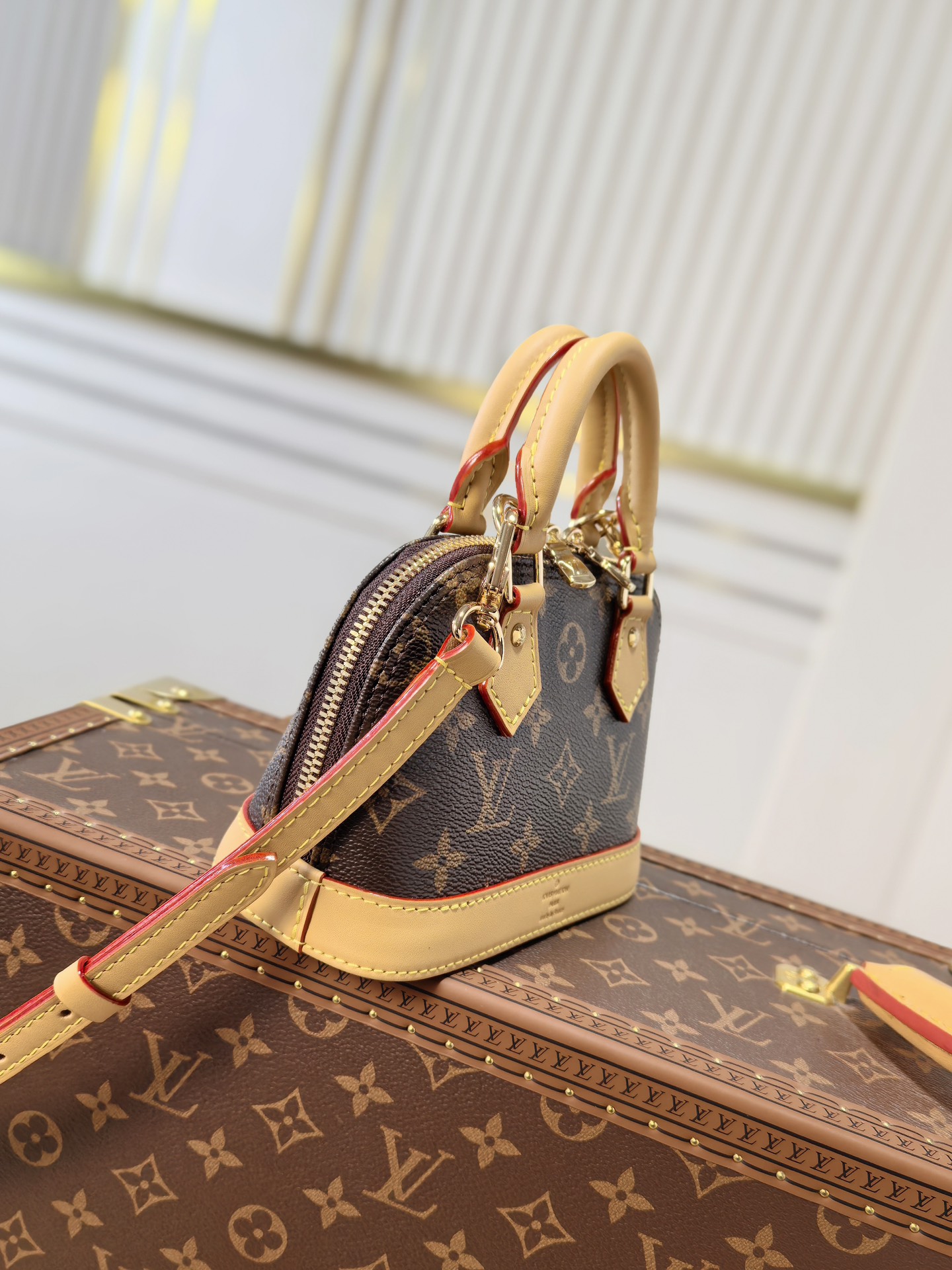 Nano Alma Handbags Monogram M82717