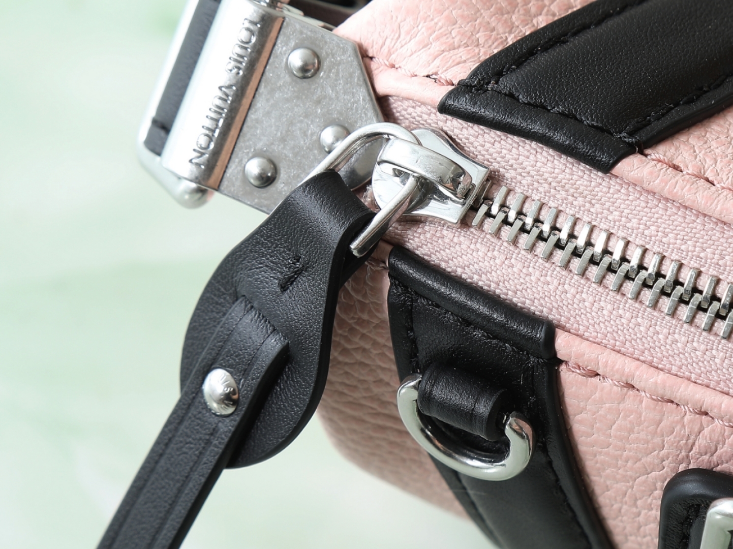 Nano Lv Biker Bag Jasmin Ros Lambskin M25566