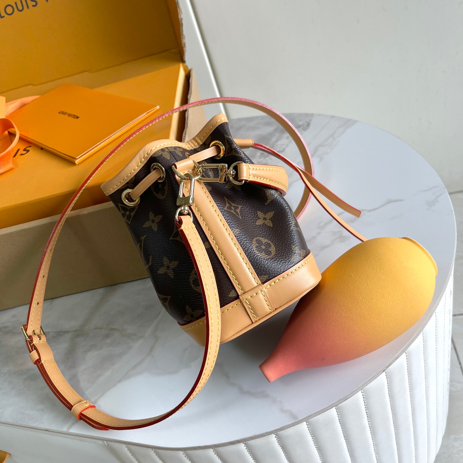 Nano Noé Bucket Bag Monogram M81266