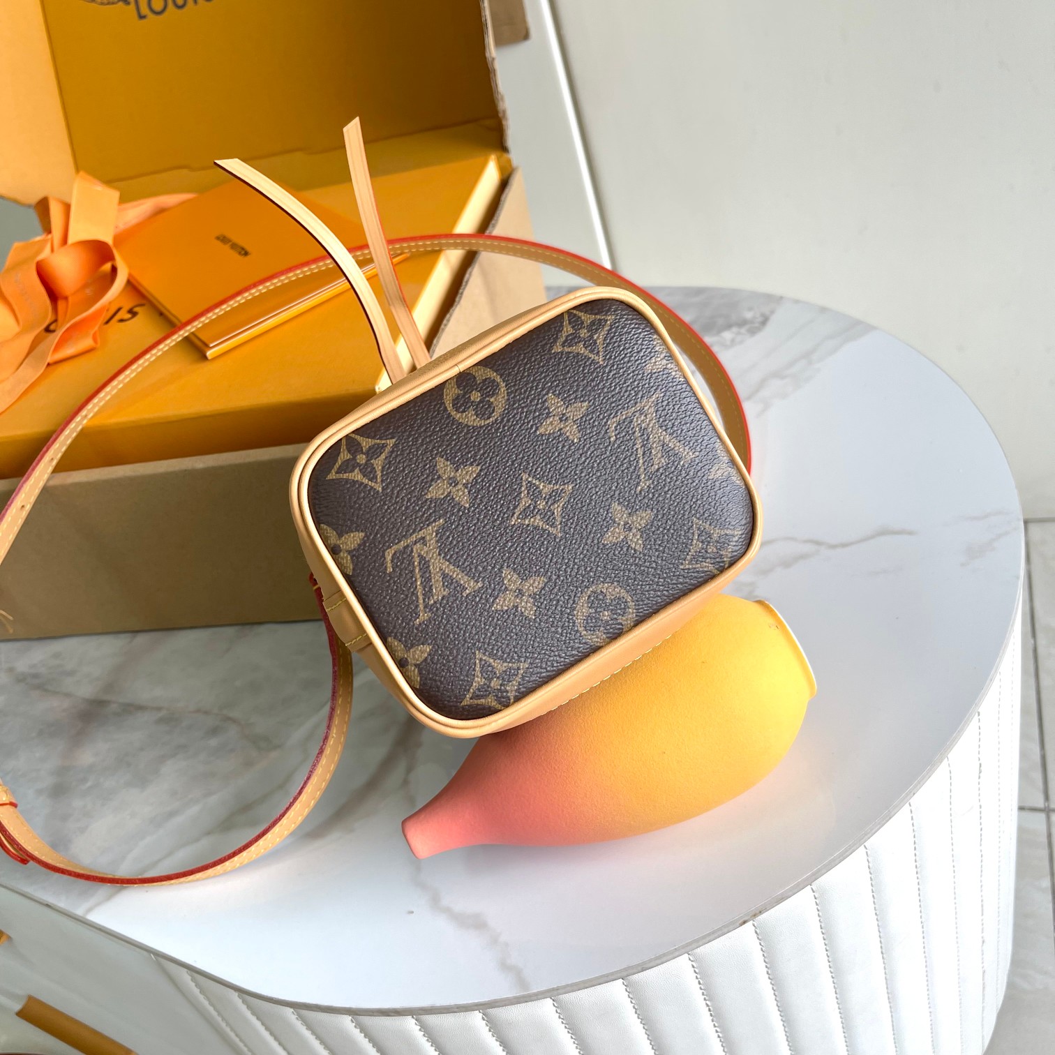 Nano Noé Bucket Bag Monogram M81266