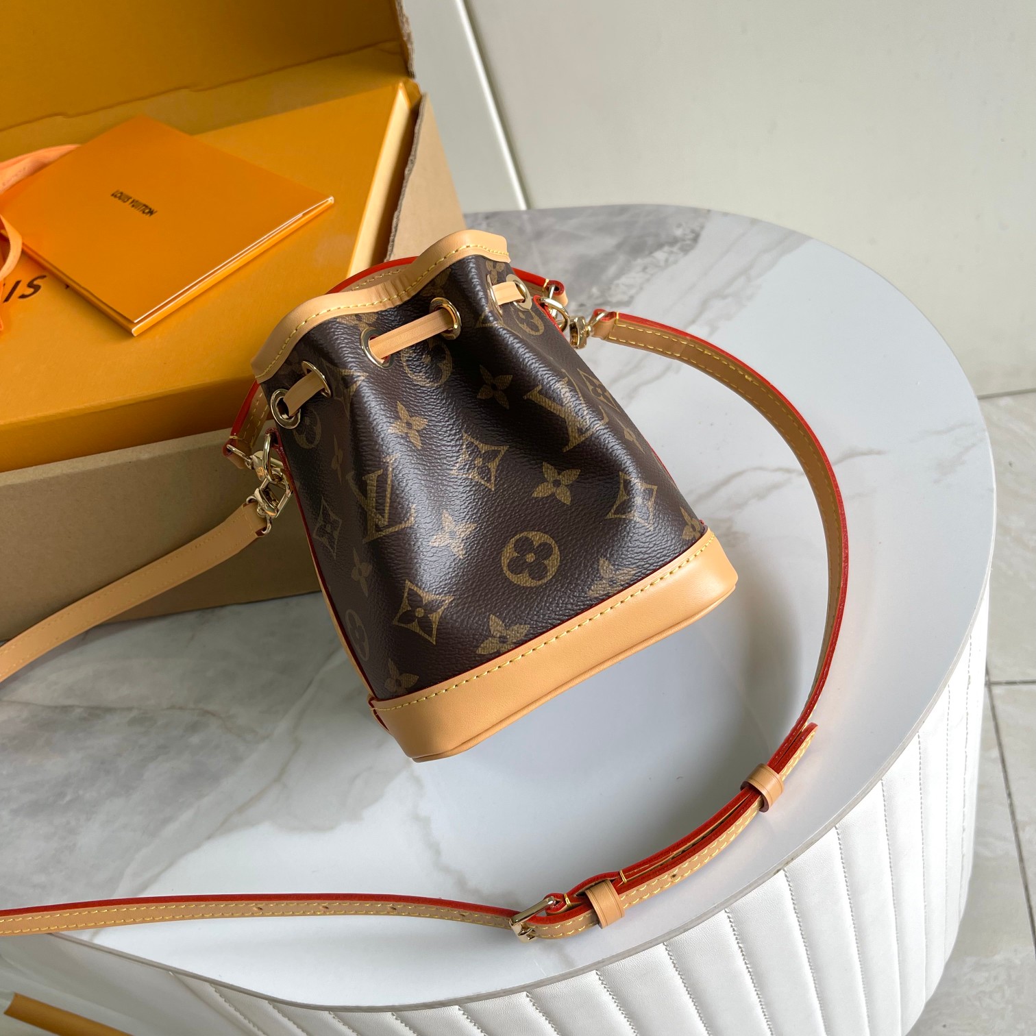 Nano Noé Bucket Bag Monogram M81266