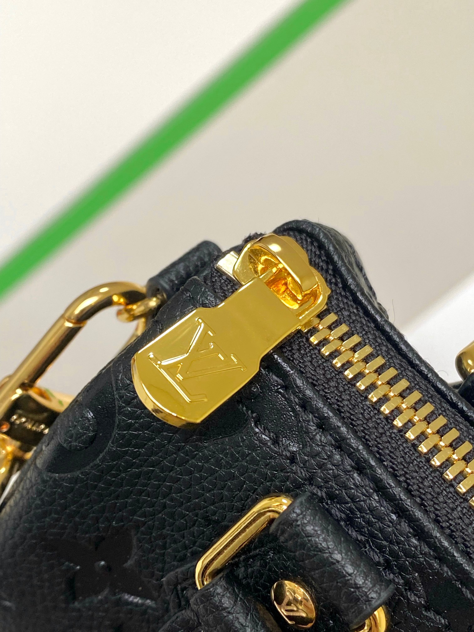 Nano Speedy Monogram Empreinte Leather Bag Black M81085