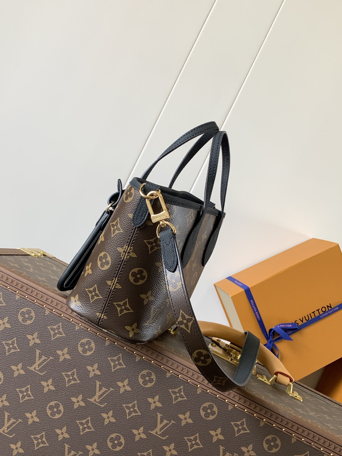 Neverfull Bandoulière Inside Out Bb Black M12099