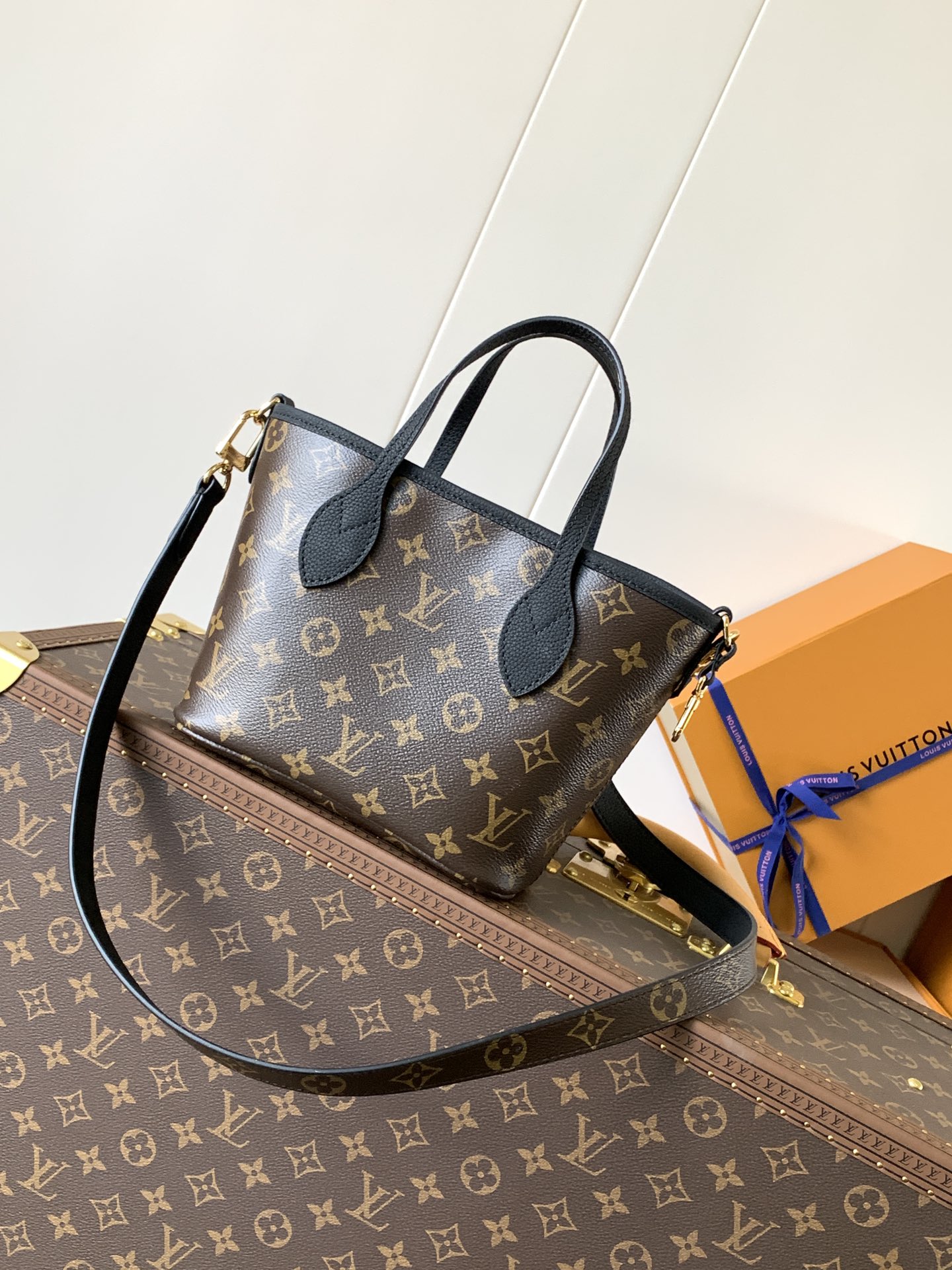 Neverfull Bandoulière Inside Out Bb Black M12099