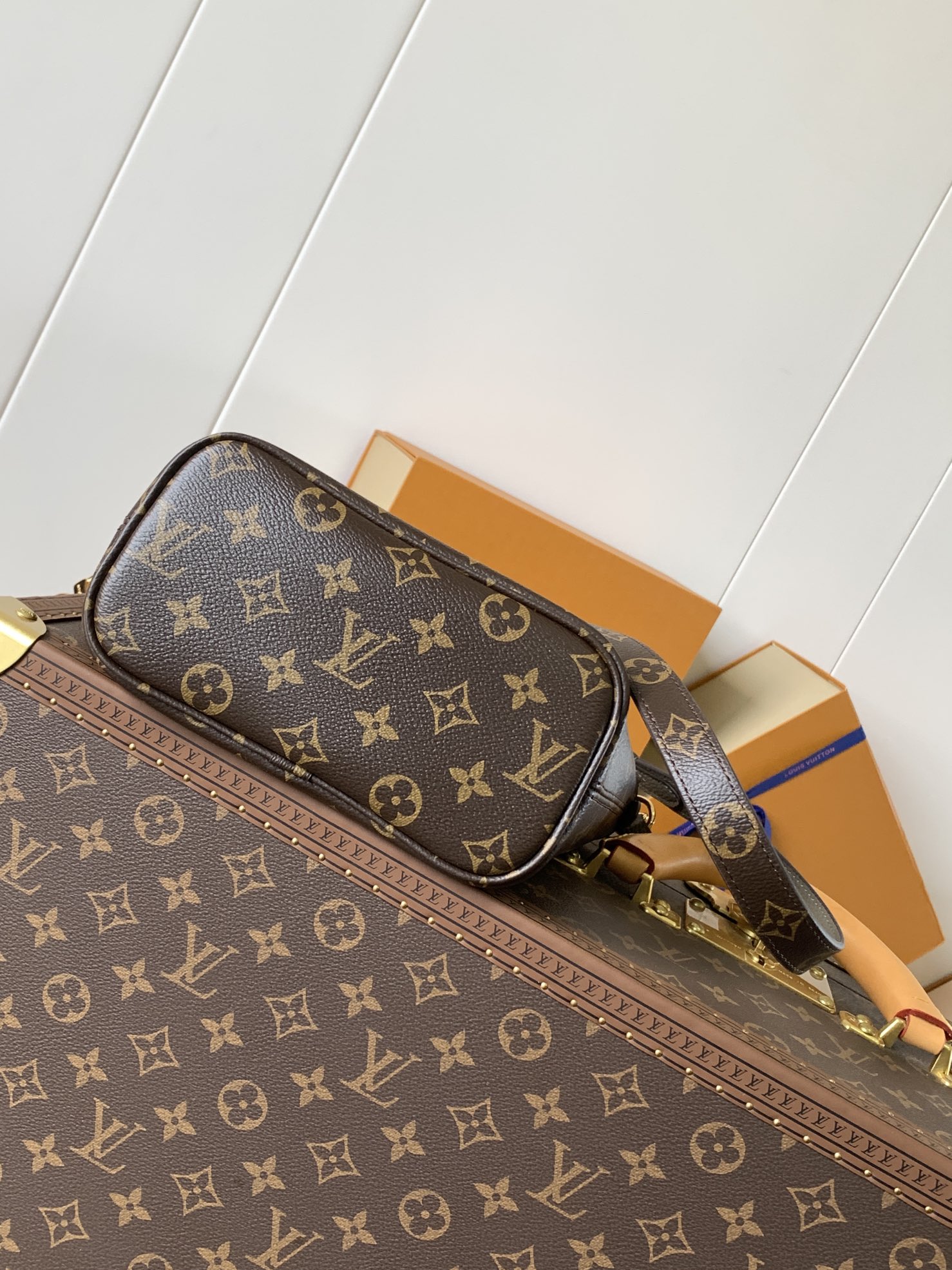 Neverfull Bandoulière Inside Out Bb Dark Fango M12109