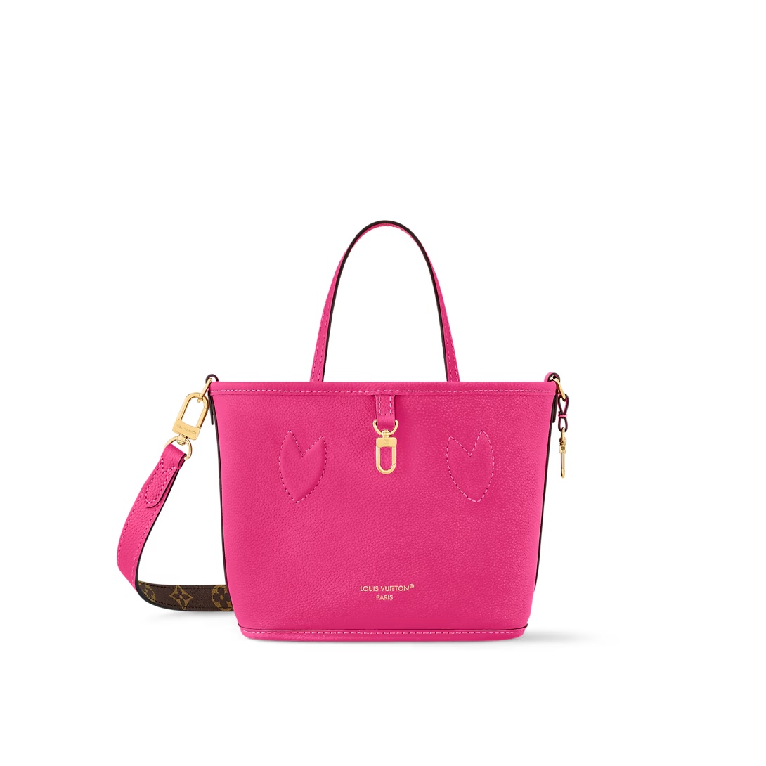 Neverfull Bandoulière Inside Out Bb Rose Pondichery M12106