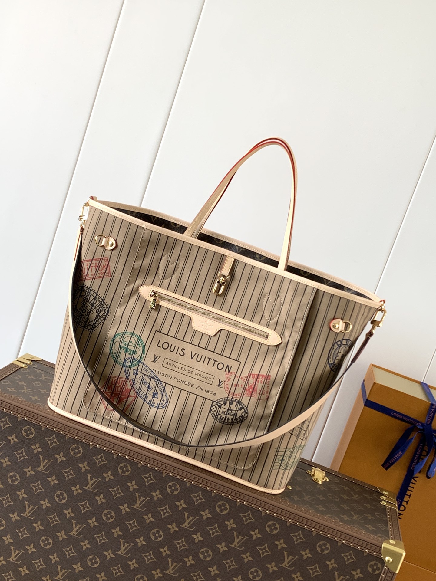 Neverfull Bandoulière Inside Out Gm Reversible M11948