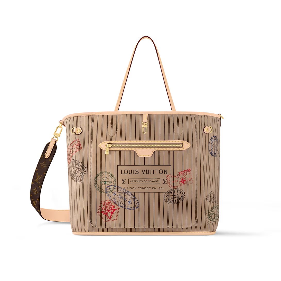Neverfull Bandoulière Inside Out Gm Reversible M11948